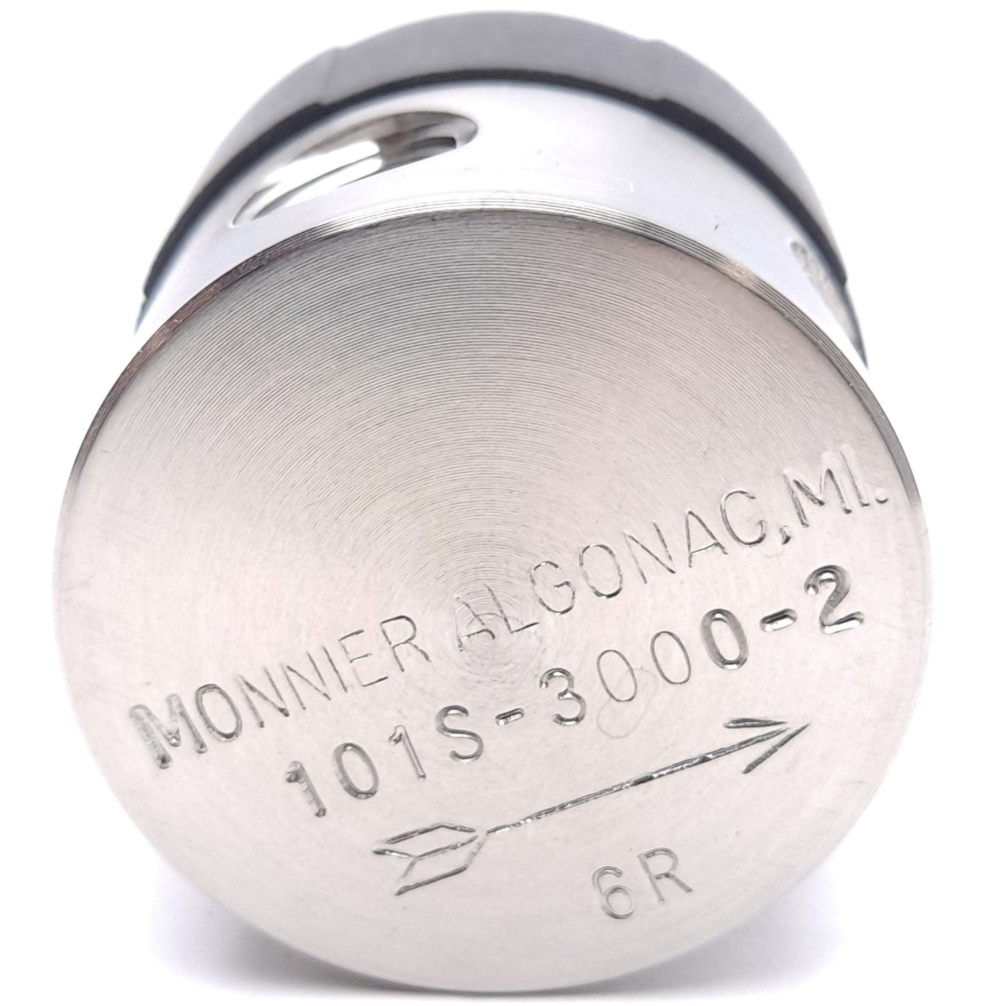 New Monnier 101S-3000-2 Regulator, 250psi Max, 1/4in NPT Ports, Stainless Steel