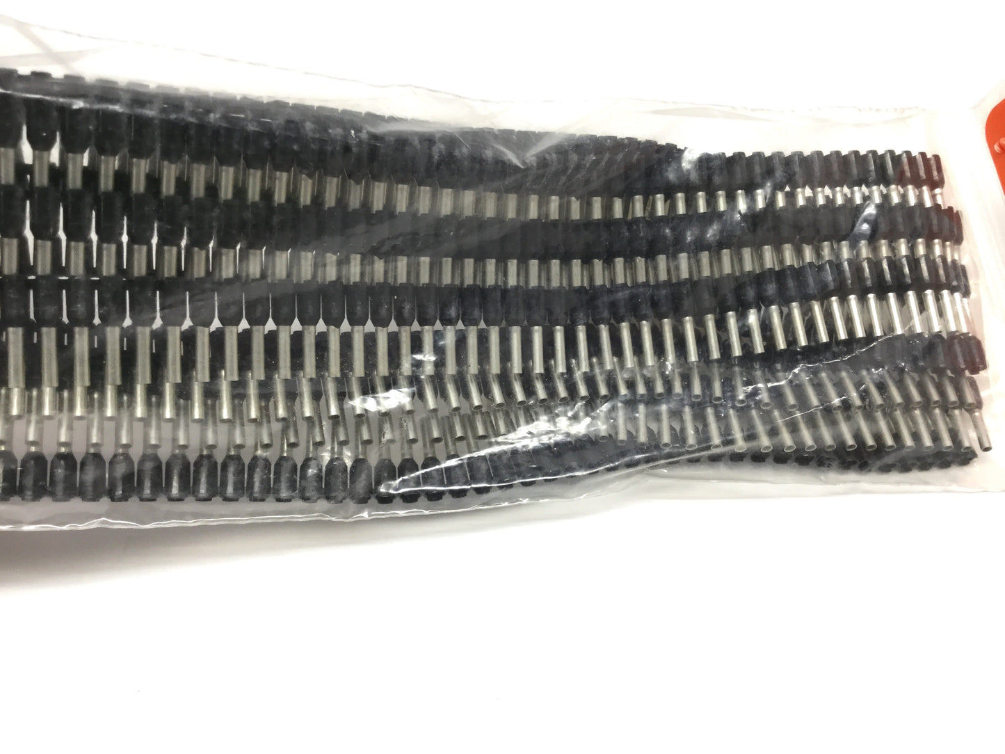 New Bag of 500 Weidmuller 9004350000 Single Wire-End Ferrules, 16 AWG 1.5mm², Black