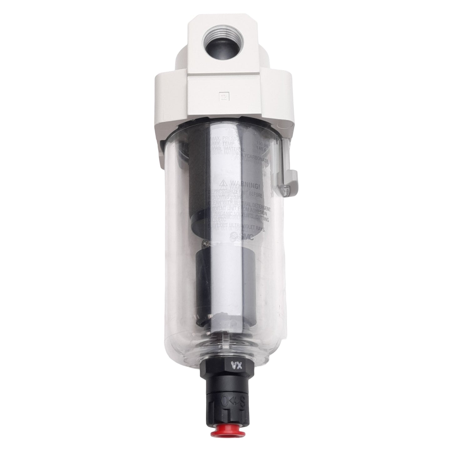 New SMC AFD40-N04D-RZ-A Mist Separator, 0.01µm Filtration, 150PSI, 1/2in NPT Ports