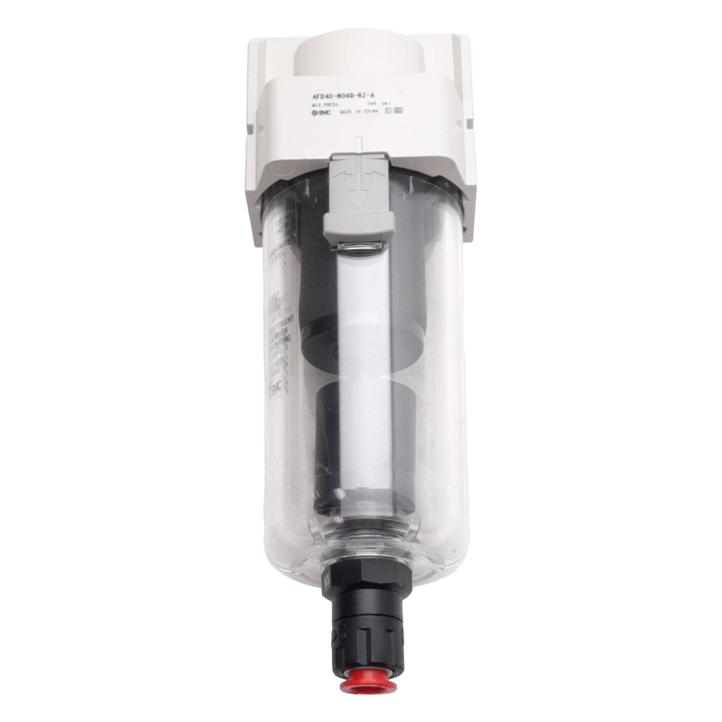 New SMC AFD40-N04D-RZ-A Mist Separator, 0.01µm Filtration, 150PSI, 1/2in NPT Ports