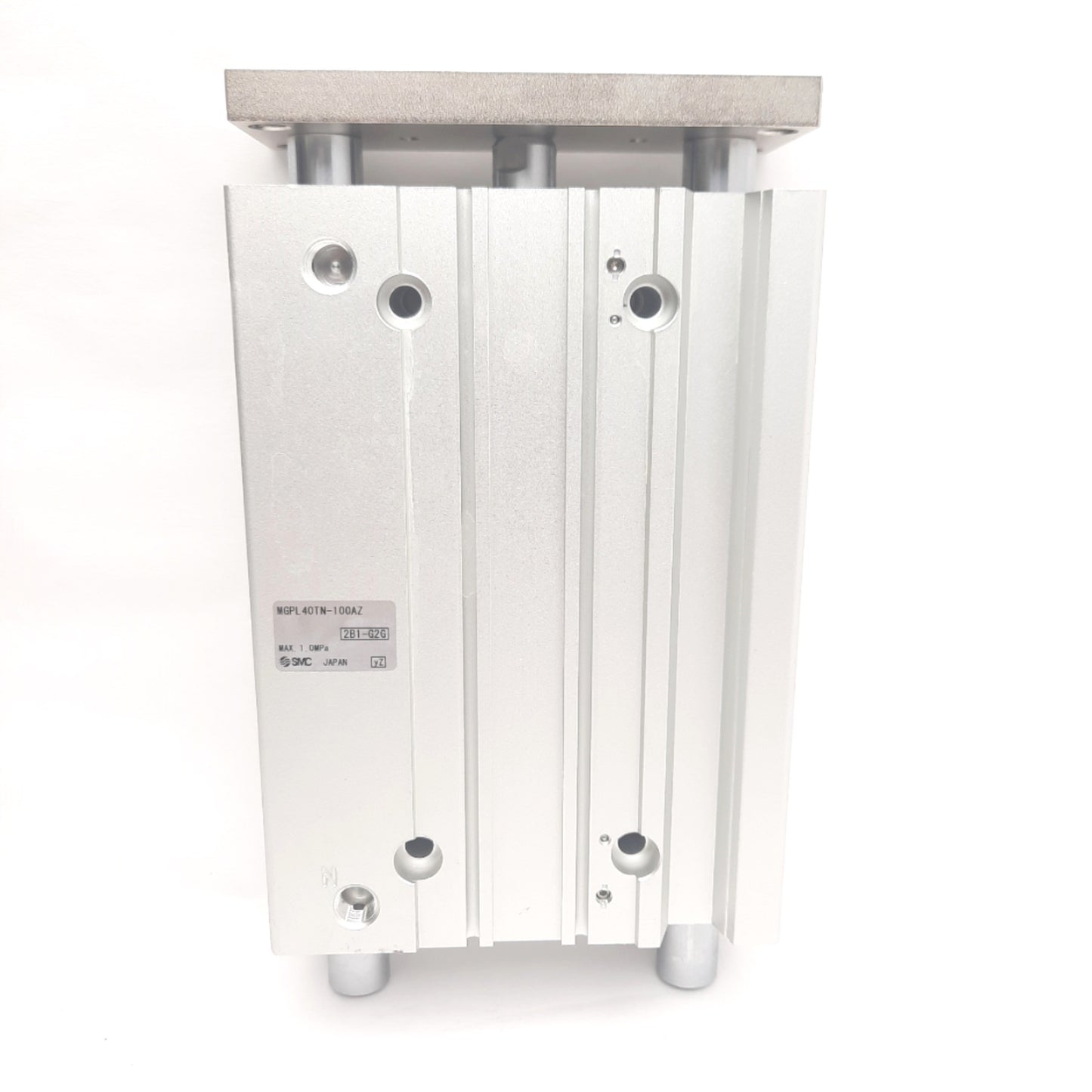 New SMC MGPL40TN-100AZ Guided Cylinder, Bore ø40mm, Stroke 100mm, 1.0MPa, 1/8in NPT