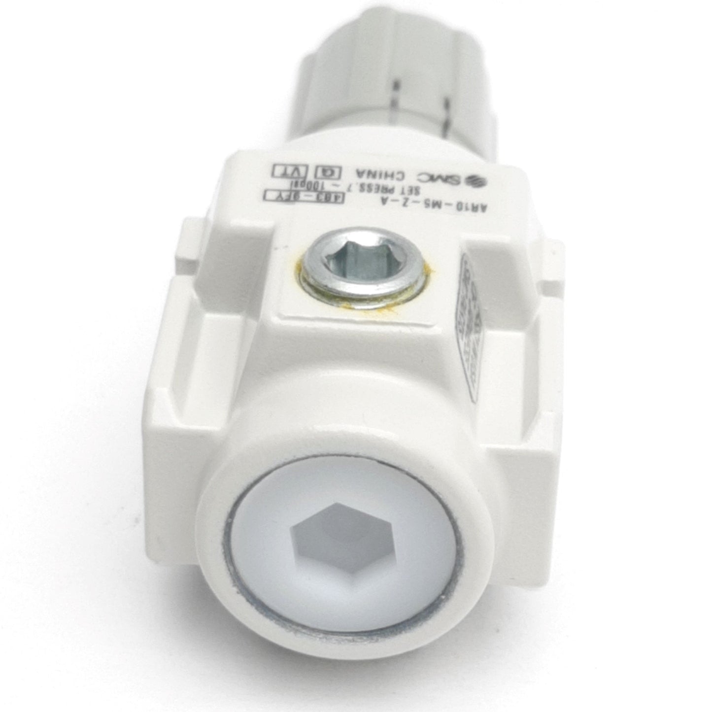 New SMC AR10-M5BG-RZ-A Modular Air Pressure Regulator, M5 Port, Set 7-100psi