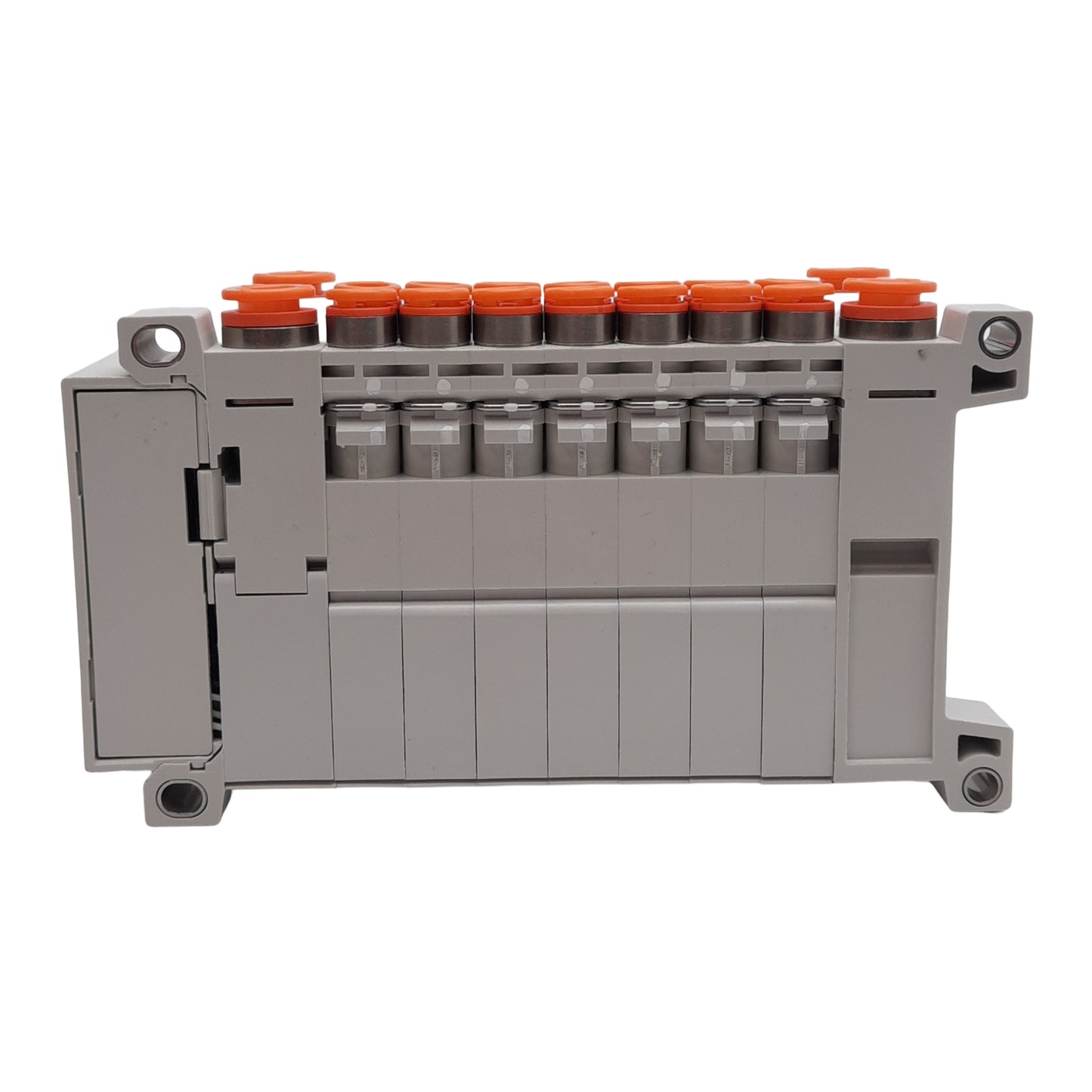 New SMC VV5Q11-07N7FU0-N-X50US Pneumatic Manifold, 7 Station, ø1/4in One-Touch Ports