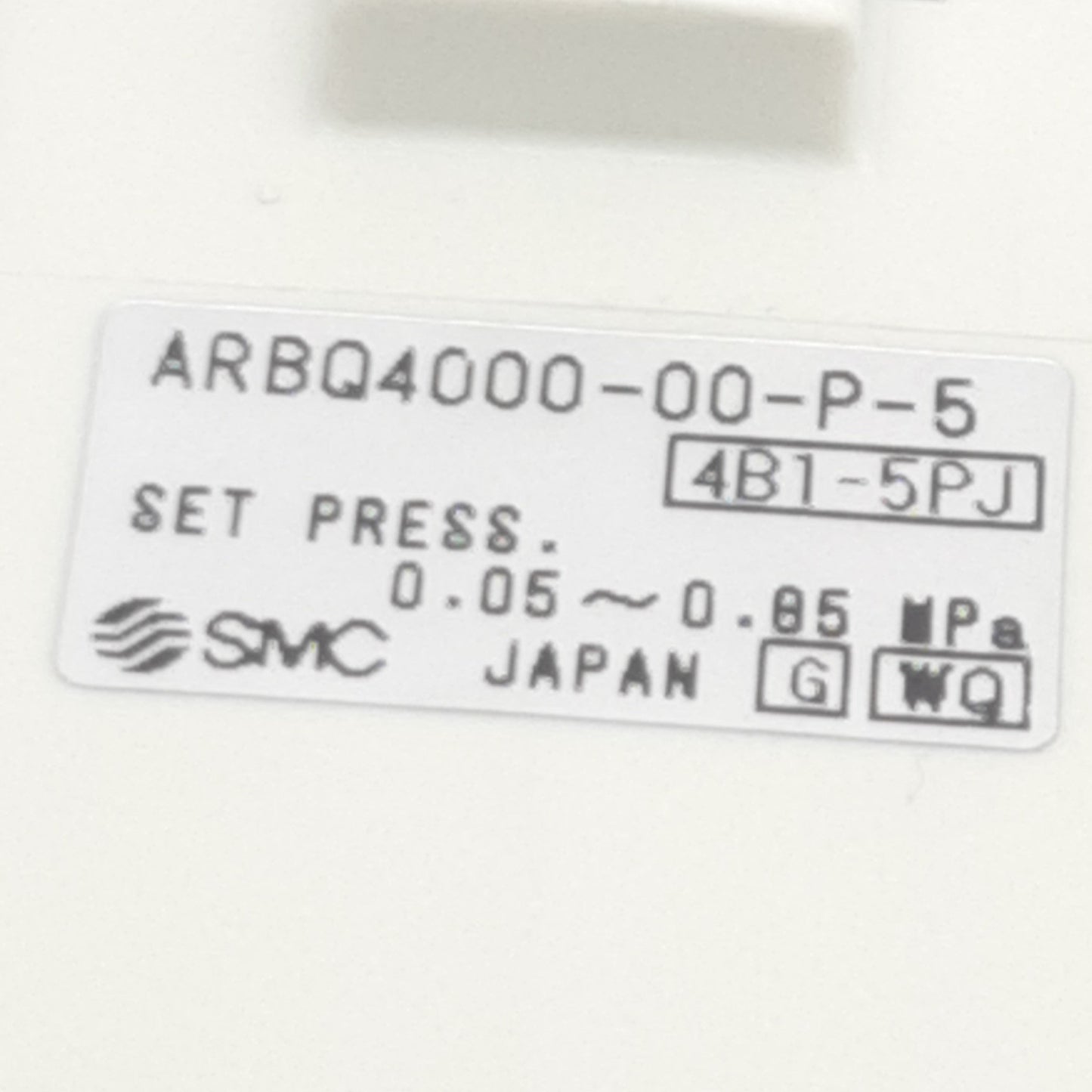 New SMC ARBQ4000-00-P-5 Interface Regulator, M5 Port, Set Pressure 0.05 to 0.85MPa