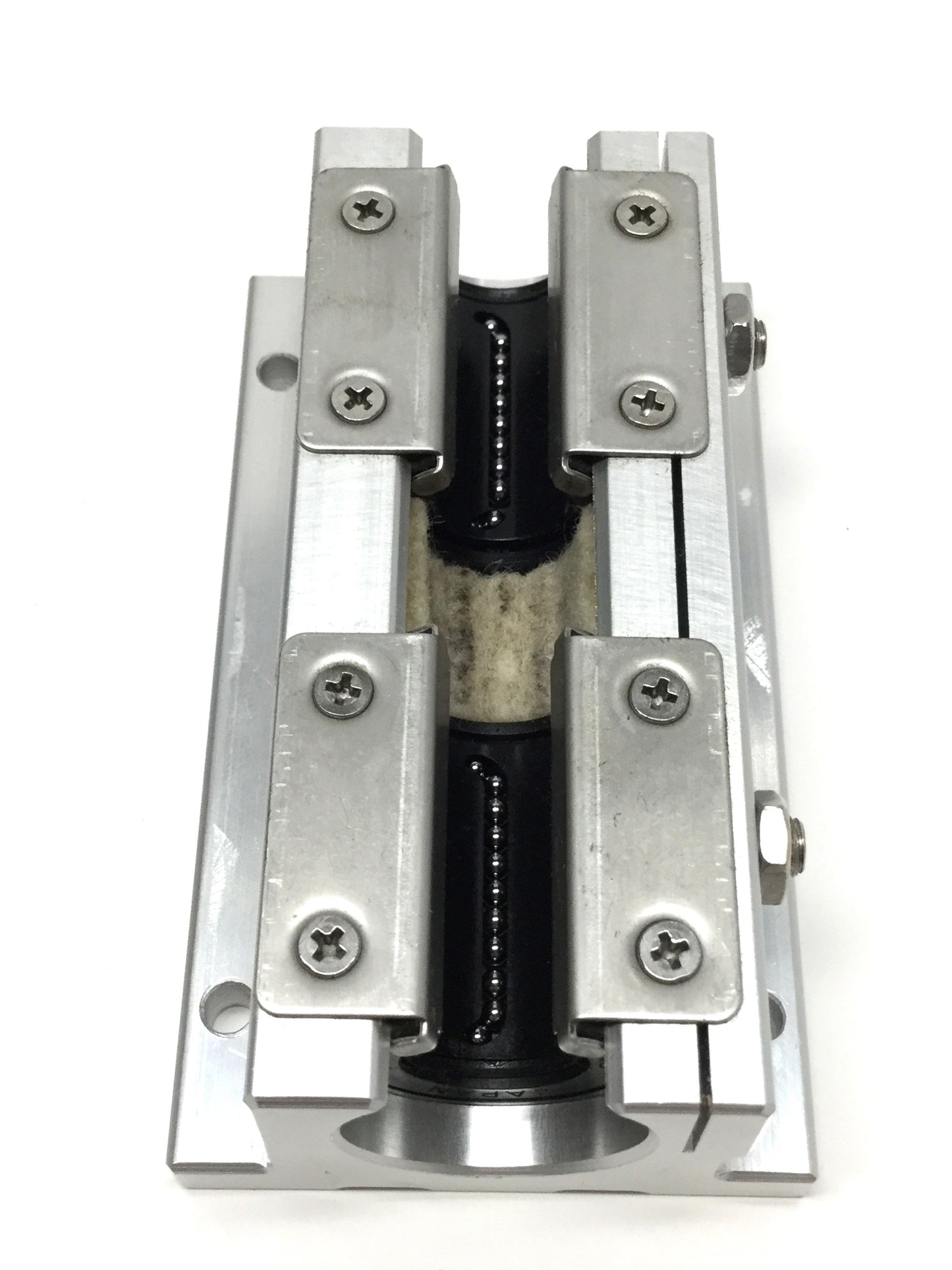 Used Nippon Bearing TWD-8WUU Topball Linear Guide Ball Bushing Open Block, Ø1/2in