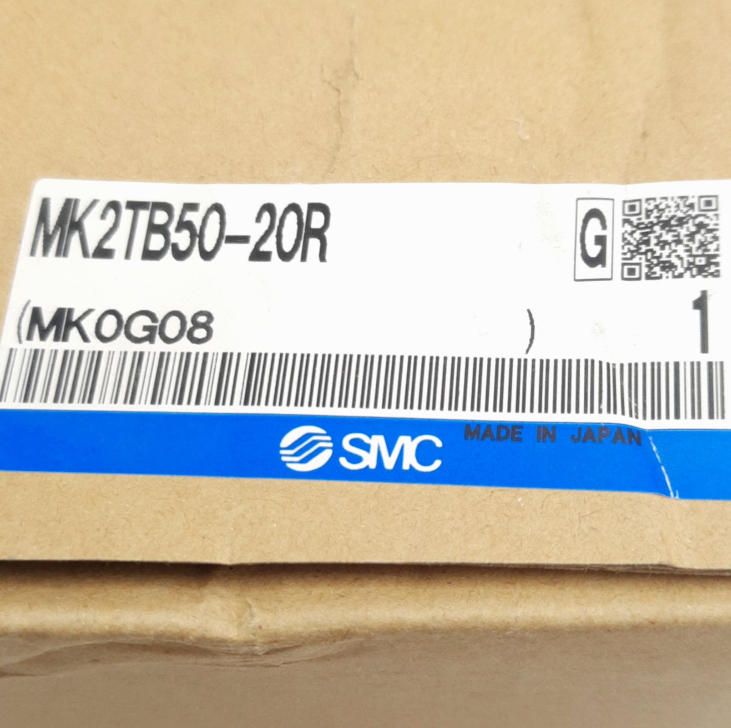 New SMC MK2TB50-20R Swing Clamp Cylinder, Bore 50mm, Stroke 20mm, 1.0MPa, M5 Port