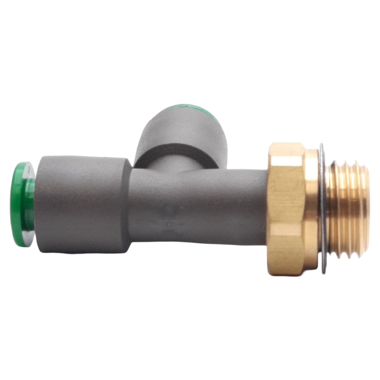 New Lot of 10 SMC KRY06-G02 Flame Resistant Male Run Tee Fitting ø6mm One-Touch G1/4