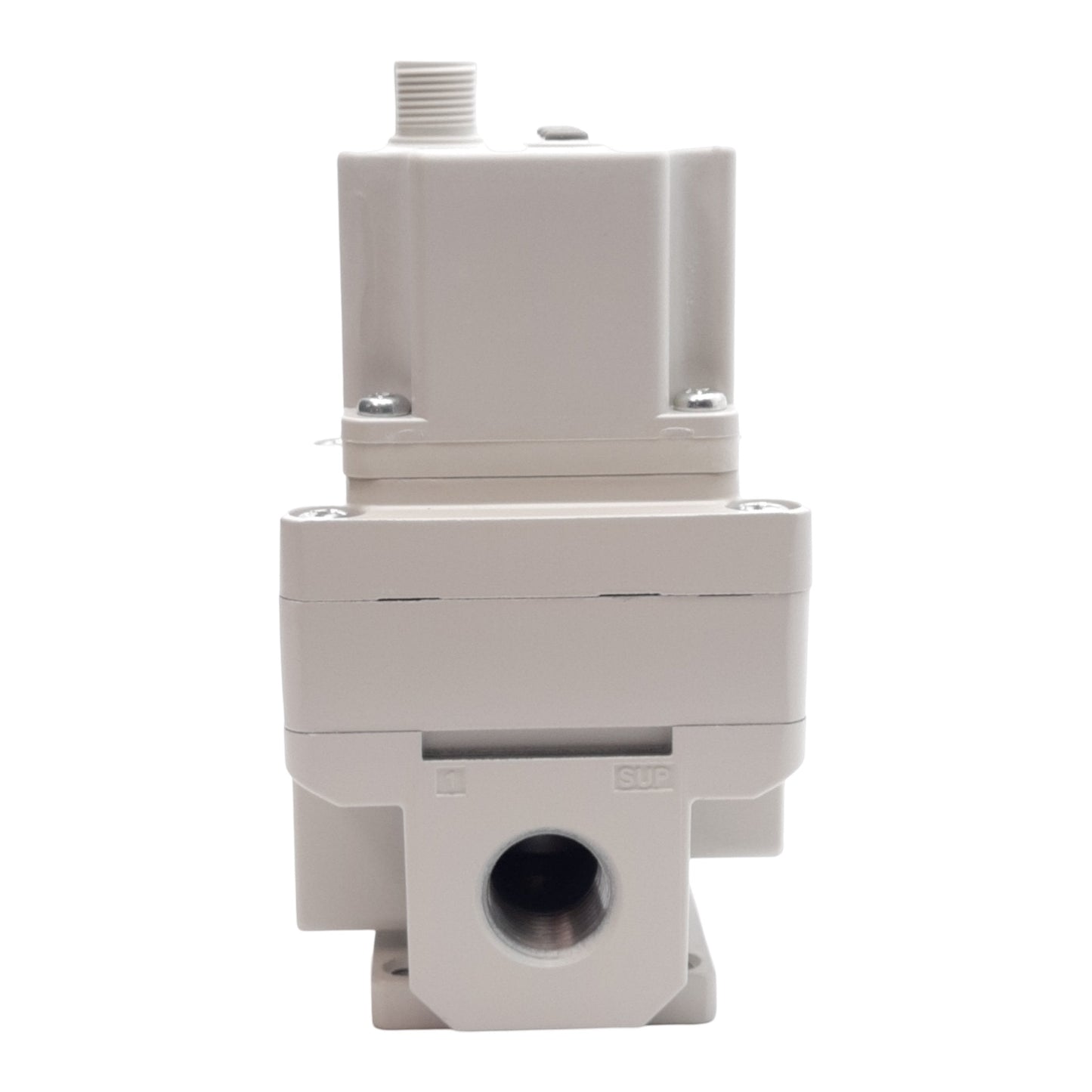 New SMC ITV3010-40N3CN4 Electro-Pneumatic Regulator, 0.7-15PSI, 3/8in NPT, 24VDC