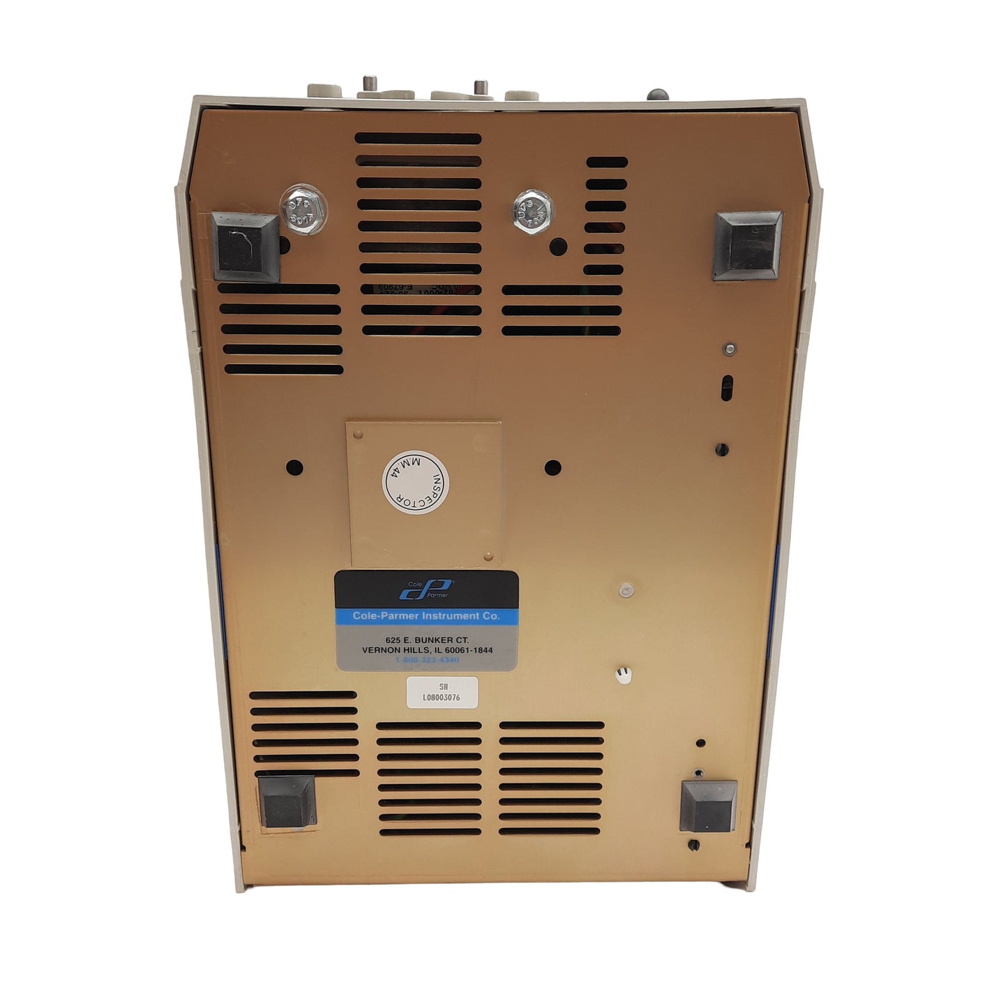 Used Cole-Parmer 77521-50 MasterFlex Console Drive, 1-100RPM, 0.06-580mL/min, 115VAC