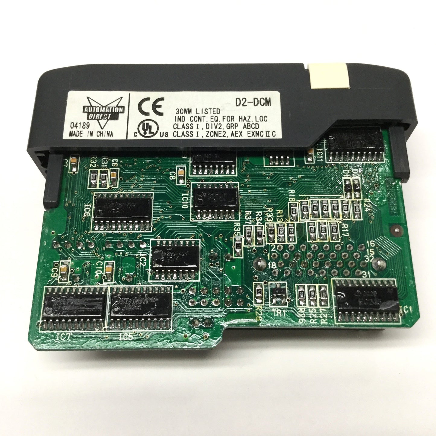Used AutomationDirect D2-DCM DL205 Communication Module Modbus RTU RS-232/422 25-Pin