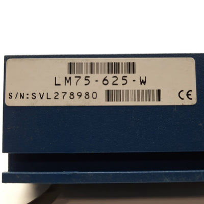 Used Smart Vision Lights LM75-625-W Machine Vision Red LED, Wide, 71 x 25.5mm, 24VDC