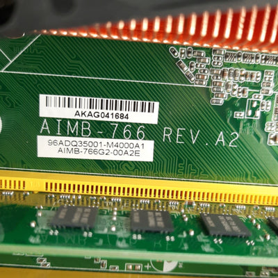 Used Advantech AIMB-766G2-00A2E Motherboard & CPU Intel Core 2 Duo 2.8GHz 2x LAN