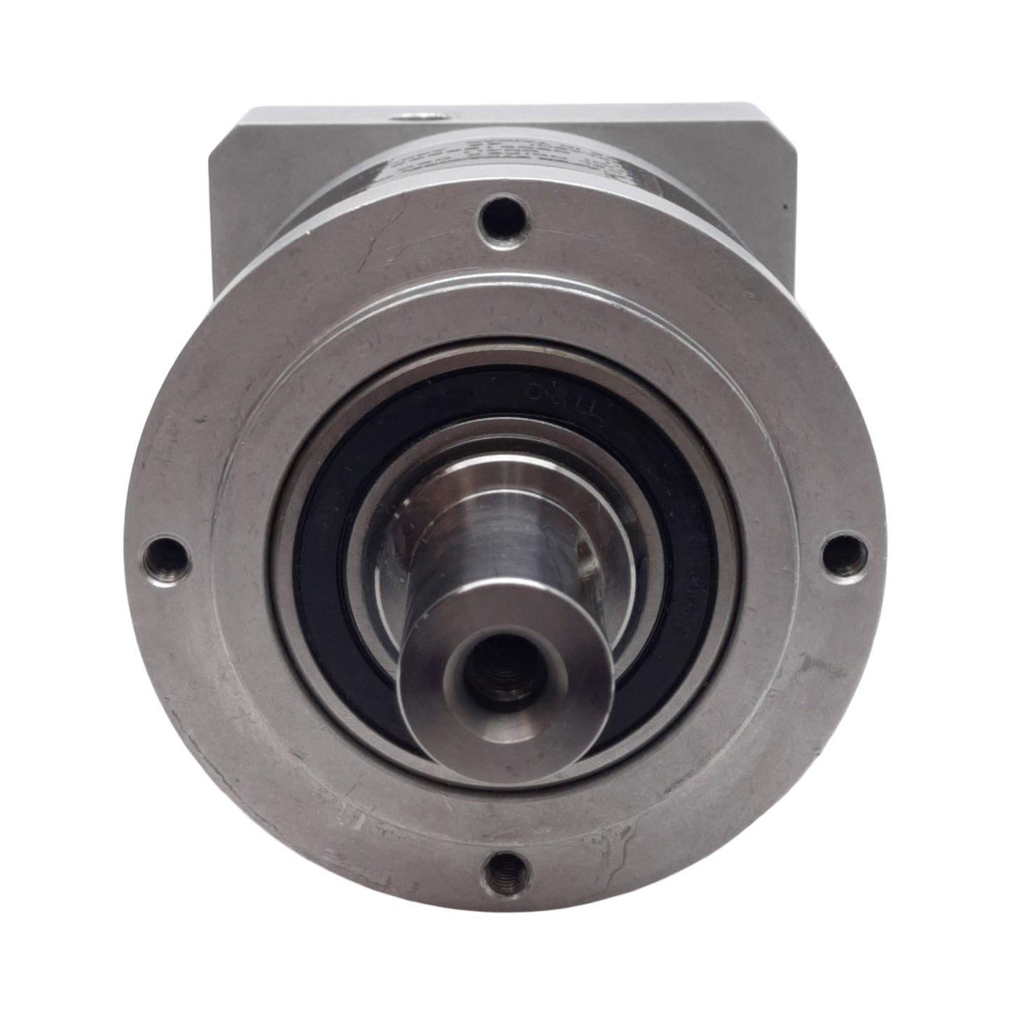 Used Apex Dynamics PEII090-004 Planetary Gearbox 4:1, ø7/8in Shaft, ø1/2in Input