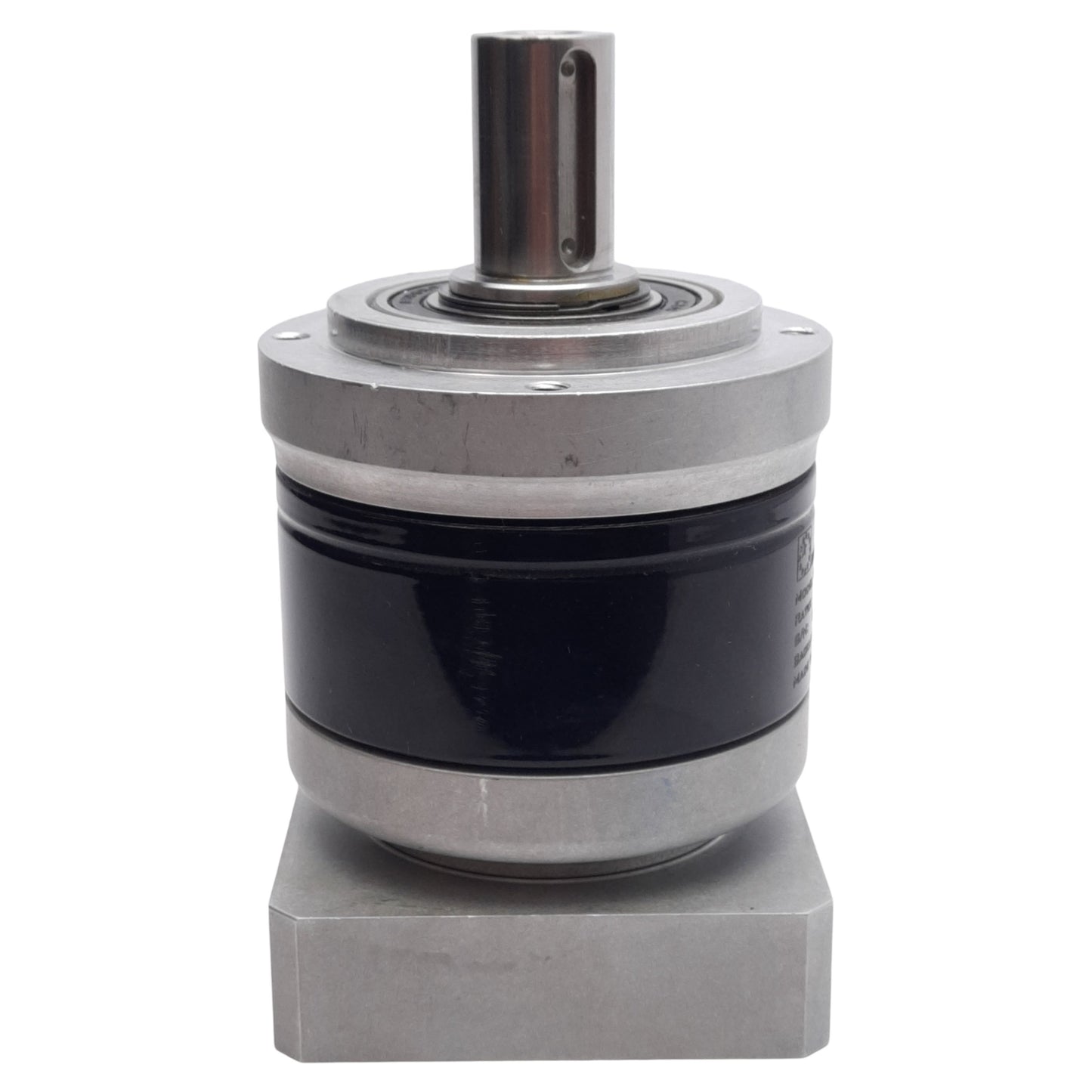 Used Apex Dynamics PEII090-004 Planetary Gearbox 4:1, ø7/8in Shaft, ø1/2in Input