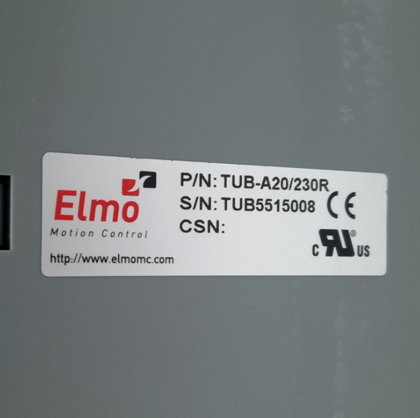 New Elmo Drives TUB-A20/230R SimplIQ Servo Drive, 12-20A Output, 60-270/140-505VAC
