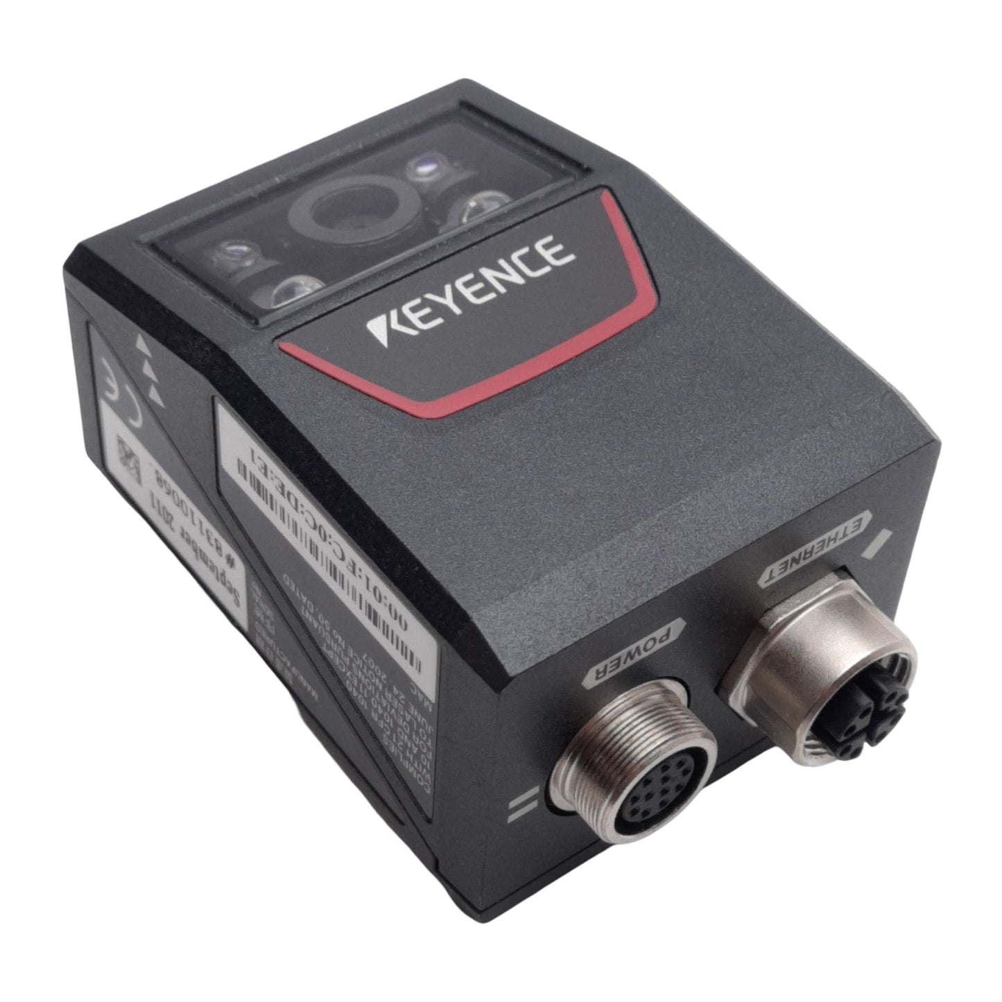 Used Keyence SR-650 Ethernet Compatible Compact 2D Code Reader, RS-232C, 24VDC