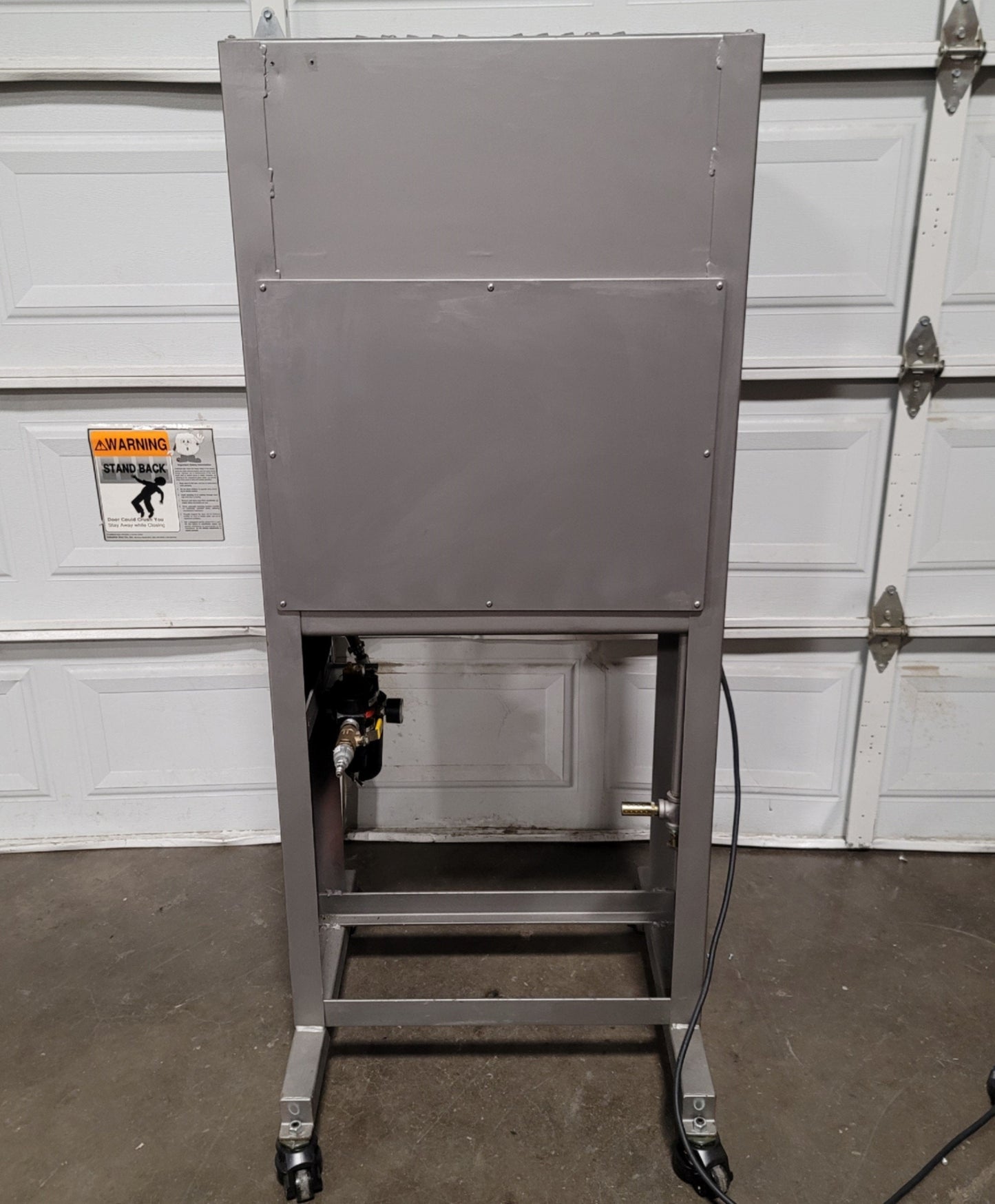 Used EMD Products Synergy I Tray Sealer 10" x 14" x 4" Trays, 120VAC 20A, 125psi 4CFM