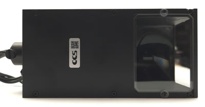 Used CCS MFU-54X40-BL Coaxial Collimated Backlight Blue LED 54 x 40mm Area 12VDC