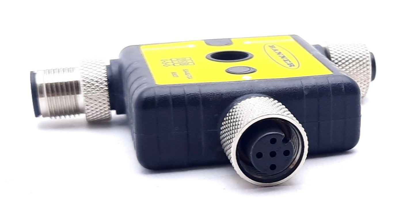 New Banner SSA-ISD-TCA ISD Connect T Adapter, 24VDC @ 30mA, 5 Pin M12, 2 N.C
