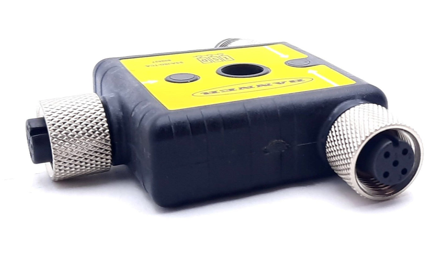 New Banner SSA-ISD-TCA ISD Connect T Adapter, 24VDC @ 30mA, 5 Pin M12, 2 N.C