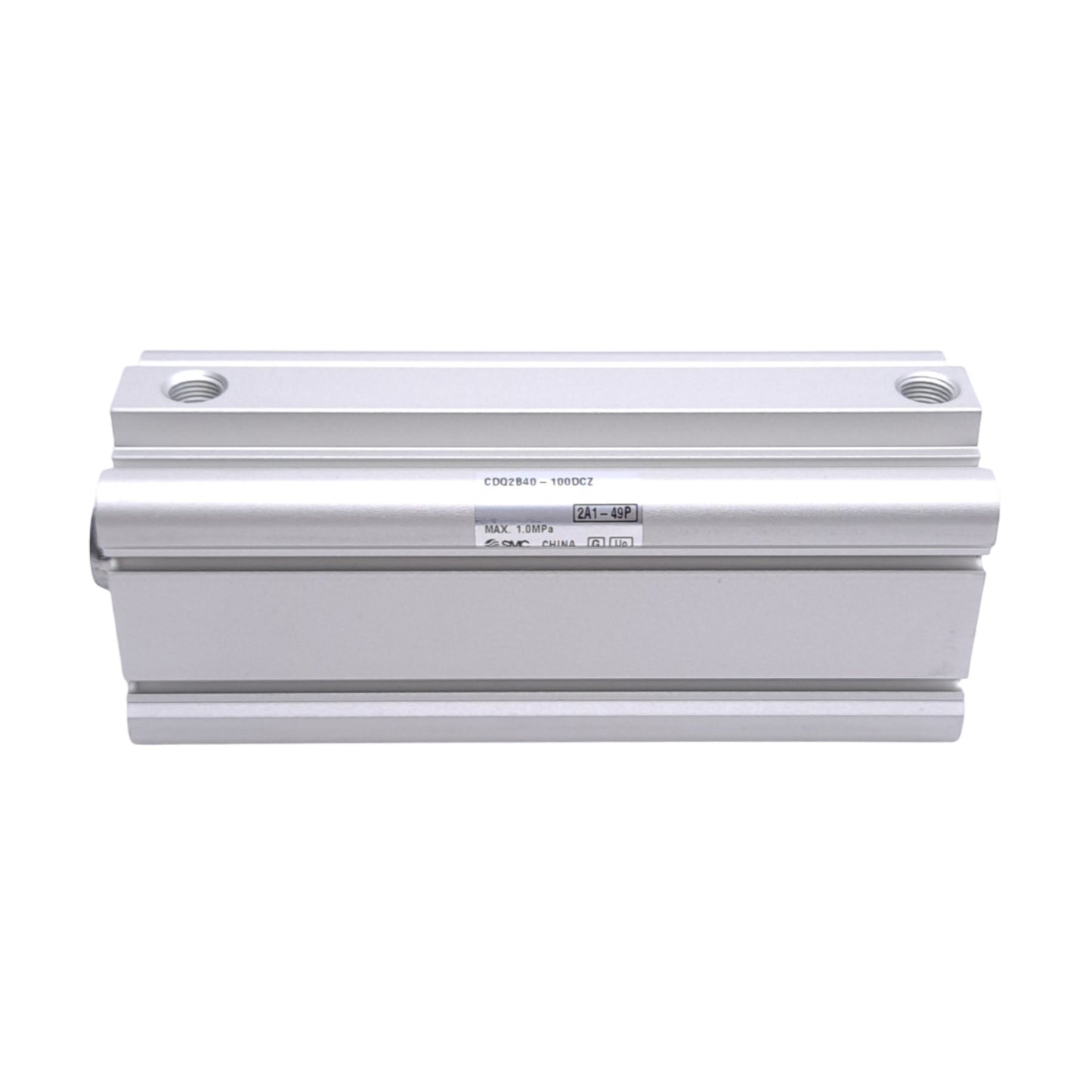 New – Open box SMC CDQ2B40-100DCZ Compact Cylinder, ø40mm Bore, 100mm Stroke, 1.0 MPa Max