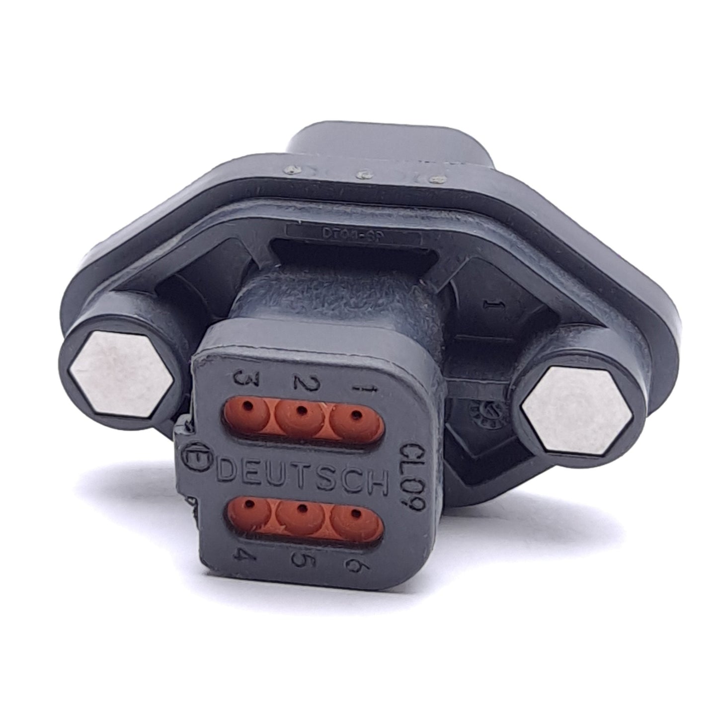 New – Open box TE Connectivity Deutsch DT04-6P-CL09 Housing For Male Terminals, 6-Position