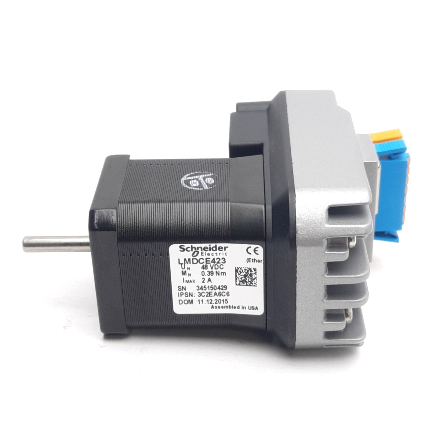 New Schneider Electric LMDCE423 Closed Loop Step Motor, NEMA23, 48VDC, 0.39Nm