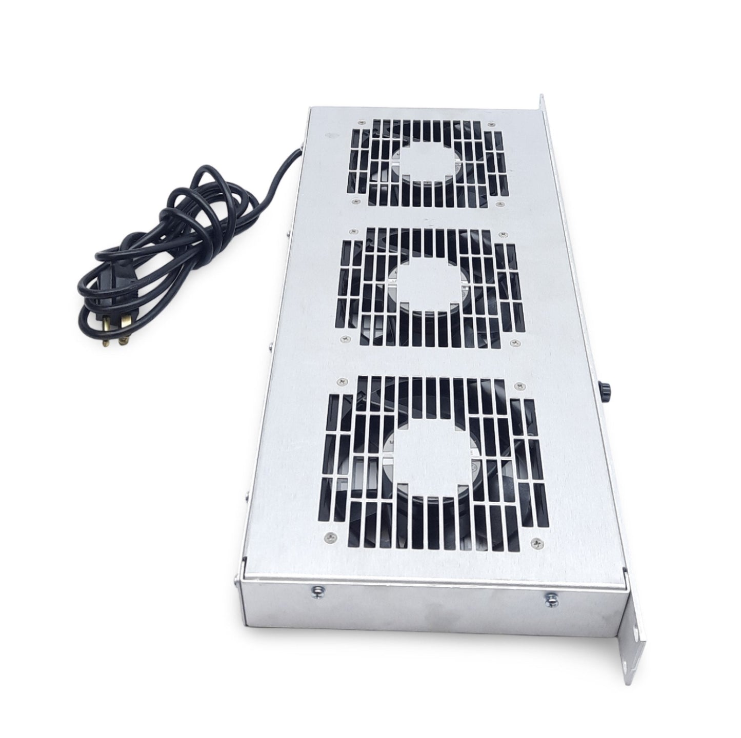 New – Open box Unitrack F0800-G Fan-Pak for Card Cage, 3 Fans, 115VAC, 100CFM, 1U x 19in Width