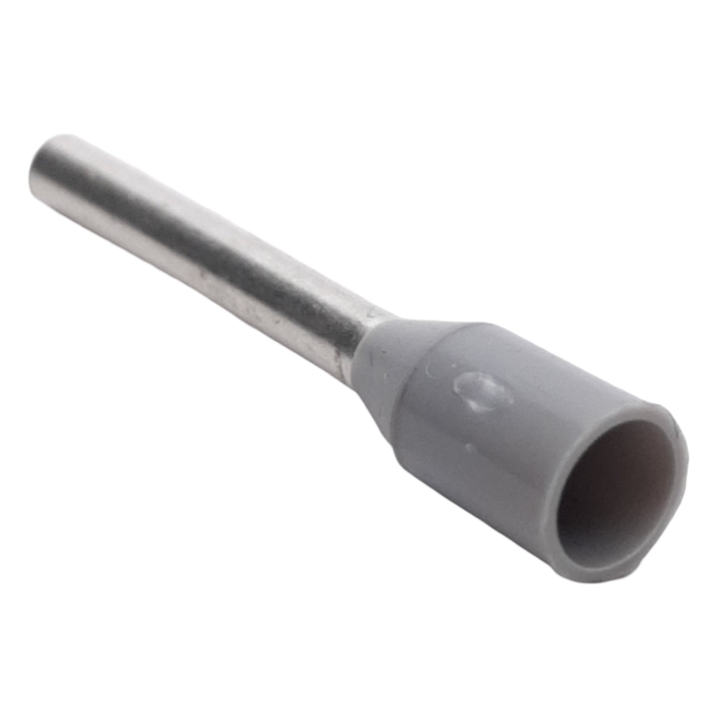 New Lot of 100 Wago 216-242 Gray Ferrule, 0.75mm²/18AWG, Tin Plated Copper