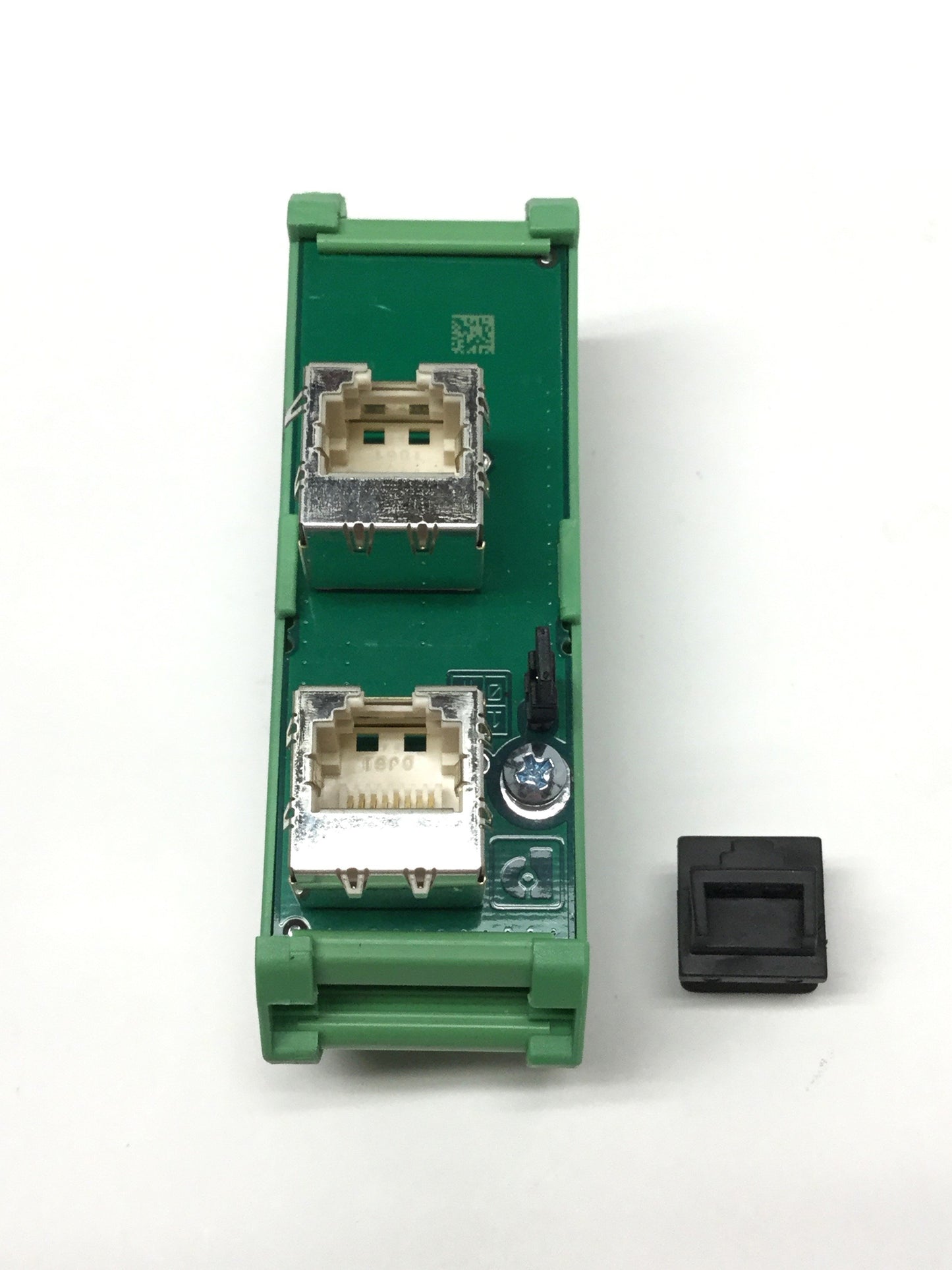 Used Phoenix Contact FL-PP-RJ45/RJ45 DIN Rail Ethernet Patch Panel, 2-Port, CAT5e