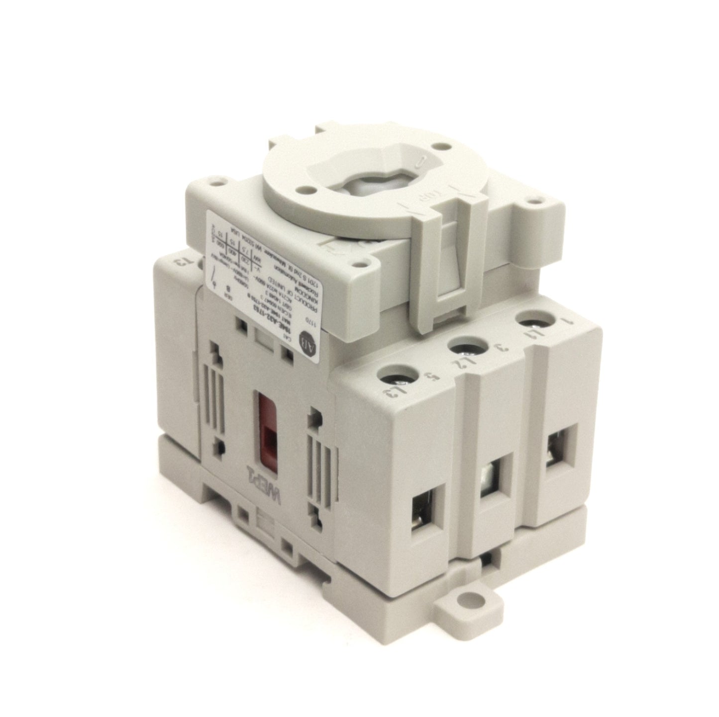 New Allen Bradley 194E-A32-1753 Disconnect Switch 3-Poles, 600VAC, 32A, DIN Rail