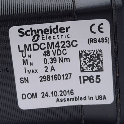 New Schneider LMDCM423C MDrive Programmable Closed-Loop Stepper Motor 48VDC NEMA 17