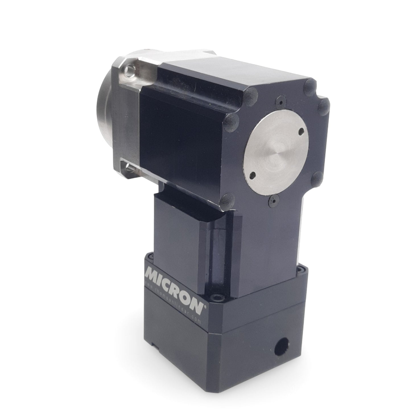 Used Thomson Linear UTR006-005-0-RM060-1 Micron Right Angle Gearbox, 5:1, 60mm Frame
