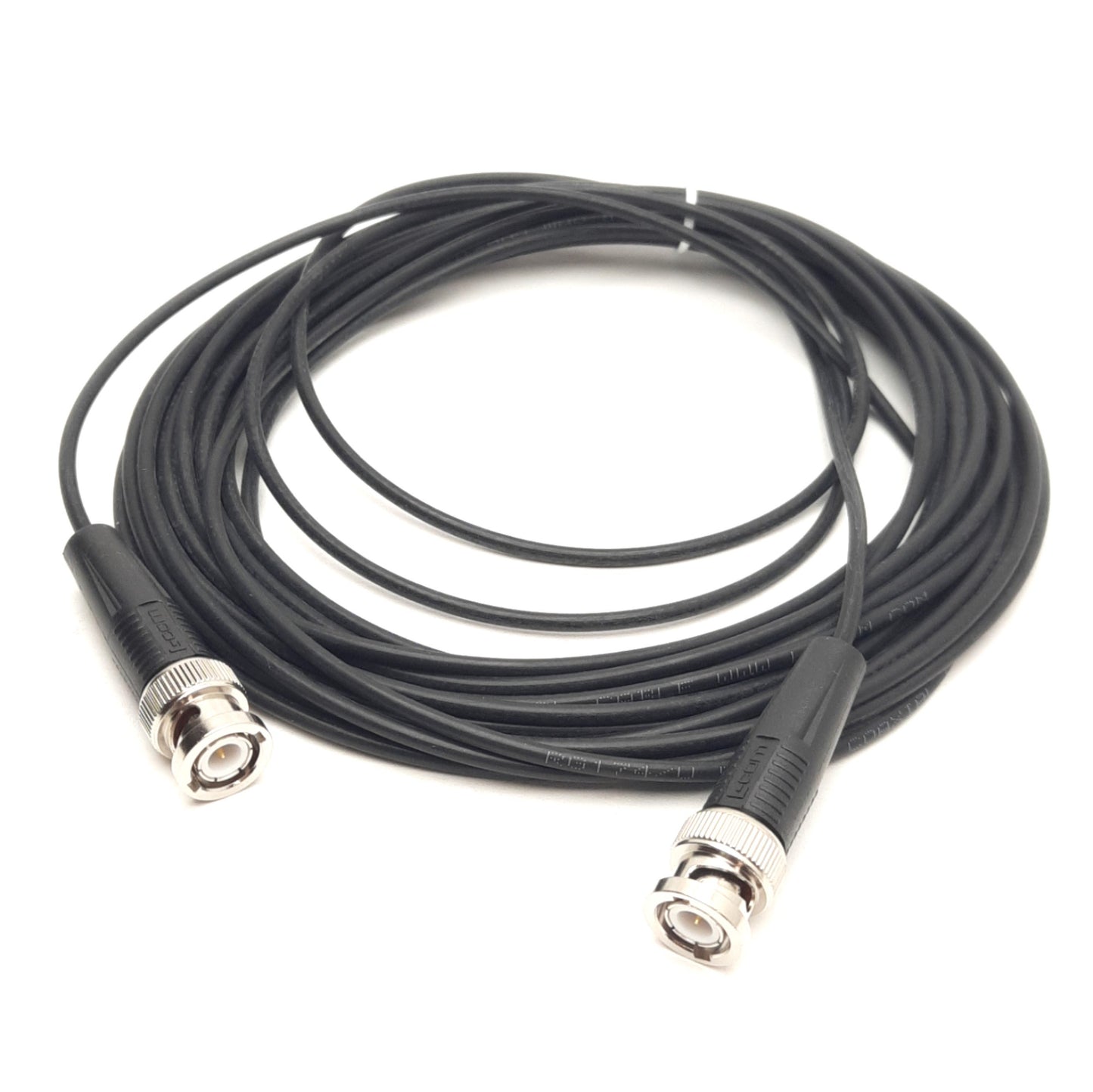 New L-Com CC174-25 RG174 Coaxial Cable, BNC Male to Male, 25Ft Length, 50-Ohm