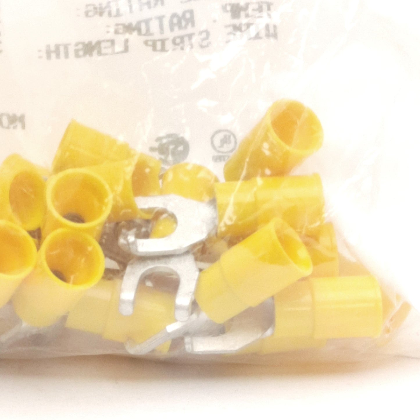 New Lot of 100 Molex 19121-0120 Flanged Spade Terminals, 12-10AWG #10 Stud, 600V