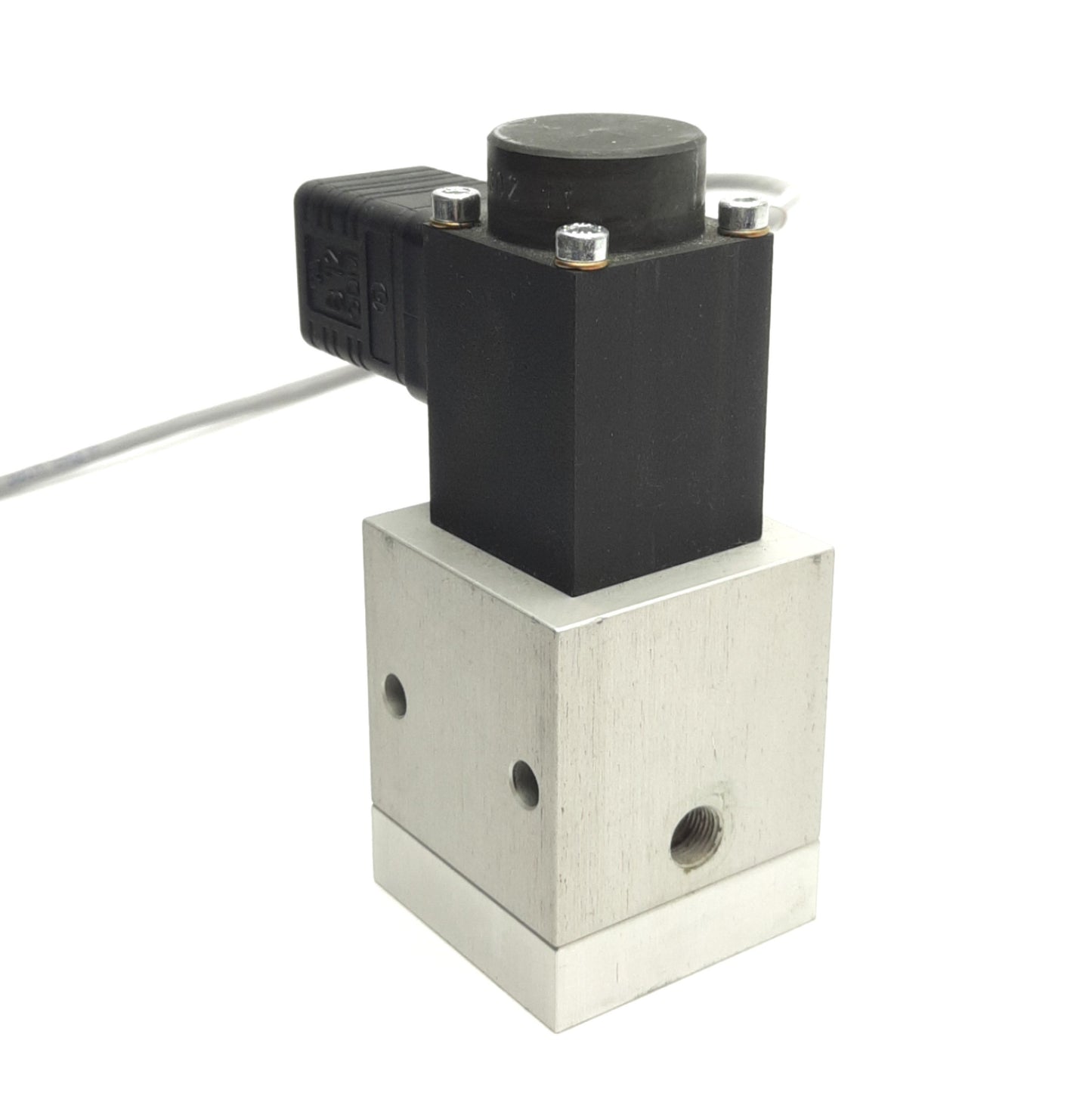 Used Norgren 40-881-19-7053 Herion Solenoid Valve, G1/8 Thread, 0-10bar, 12VDC Coil