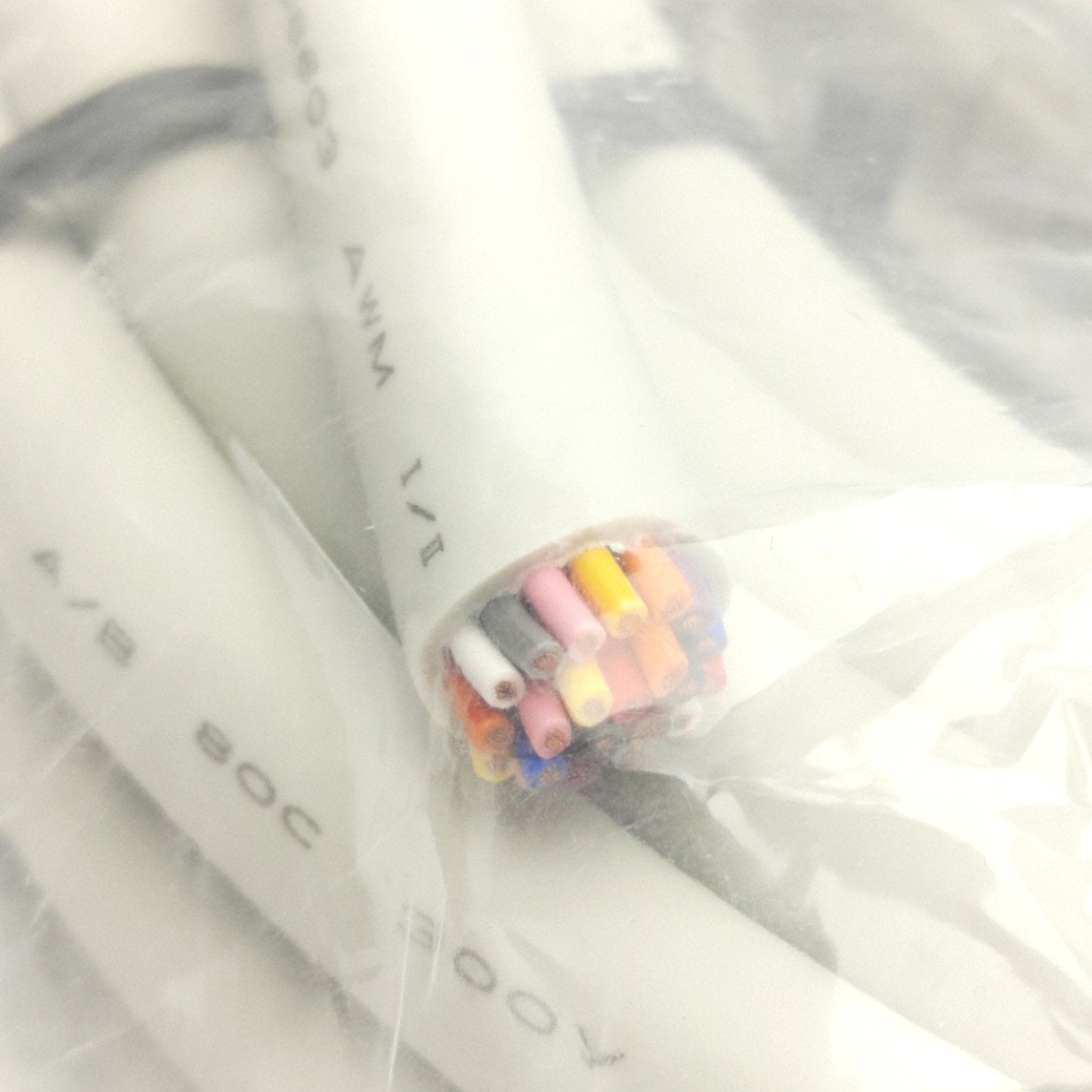 New SMC AXT100-MC26-050 Cable Assembly 26-Pin Circular Connector, 5m Length