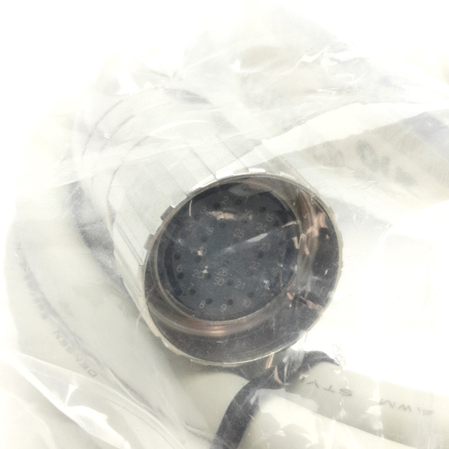 New SMC AXT100-MC26-050 Cable Assembly 26-Pin Circular Connector, 5m Length
