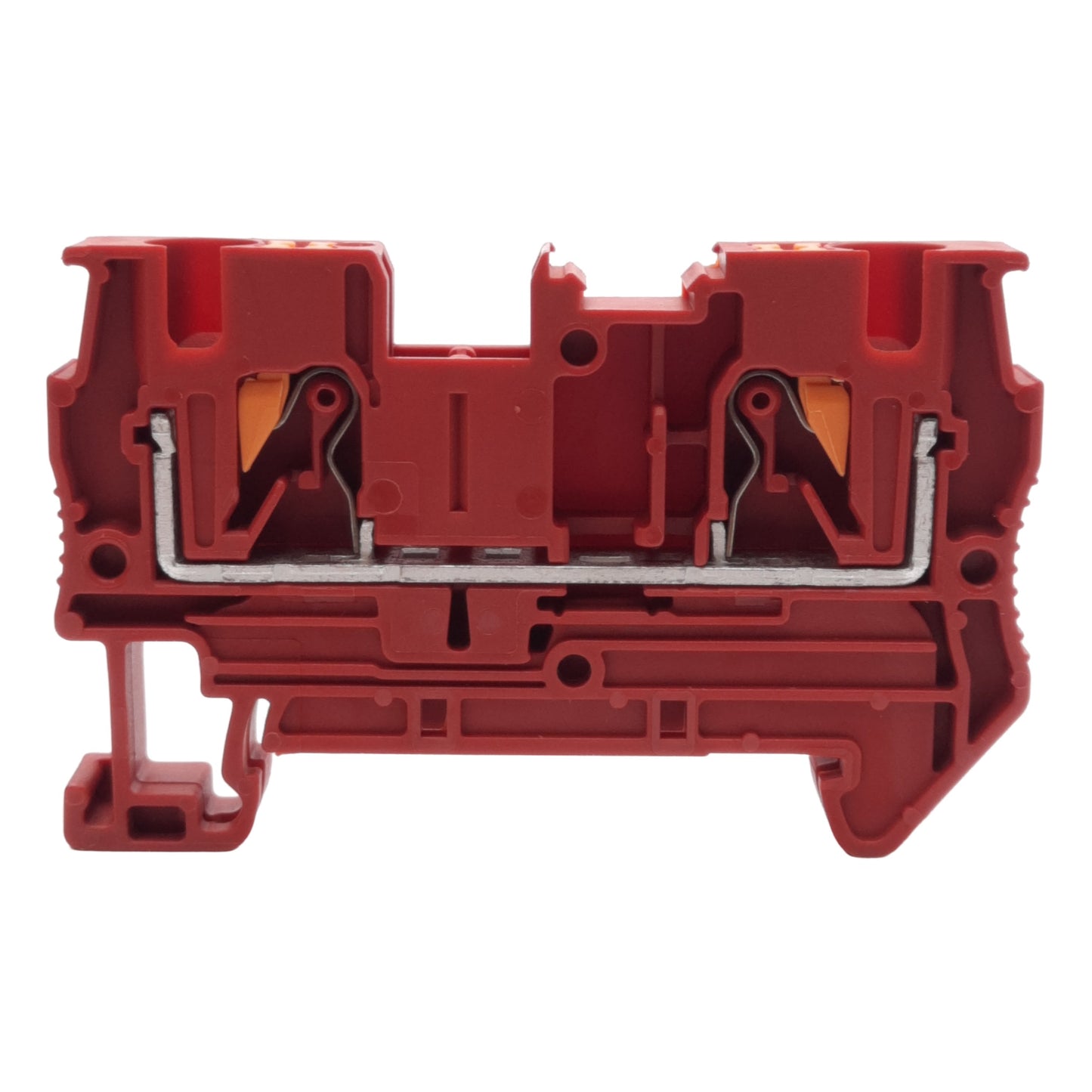 New Lot of 50 Phoenix Contact 3211777 Feedthrough Terminal Block, 600V 30A, DIN Rail