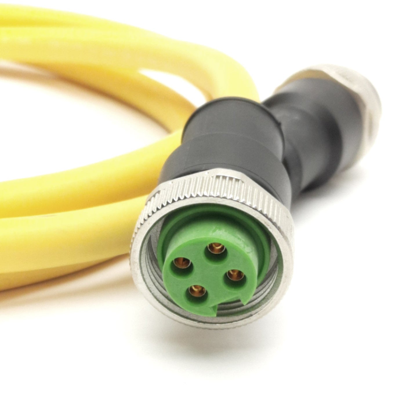 Used Murr Elektronik 7700-A4A01-U1C0150 Power Cable, Mini 7/8 4-Pole Male-Female