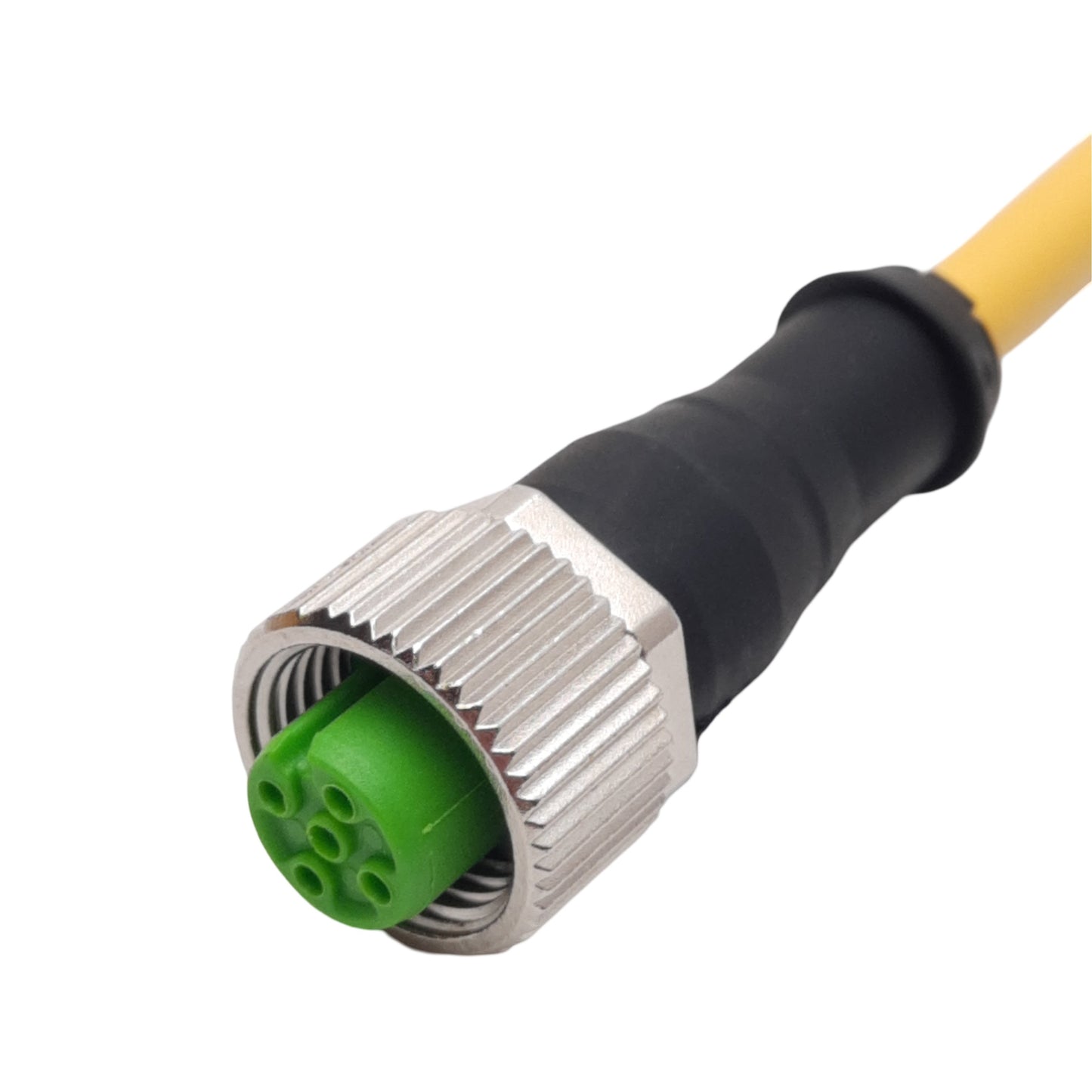 New Murr Elektronik 7000-40021-0140500 Cordset, 250VAC/DC 4A, M12 4-Pin, 5m