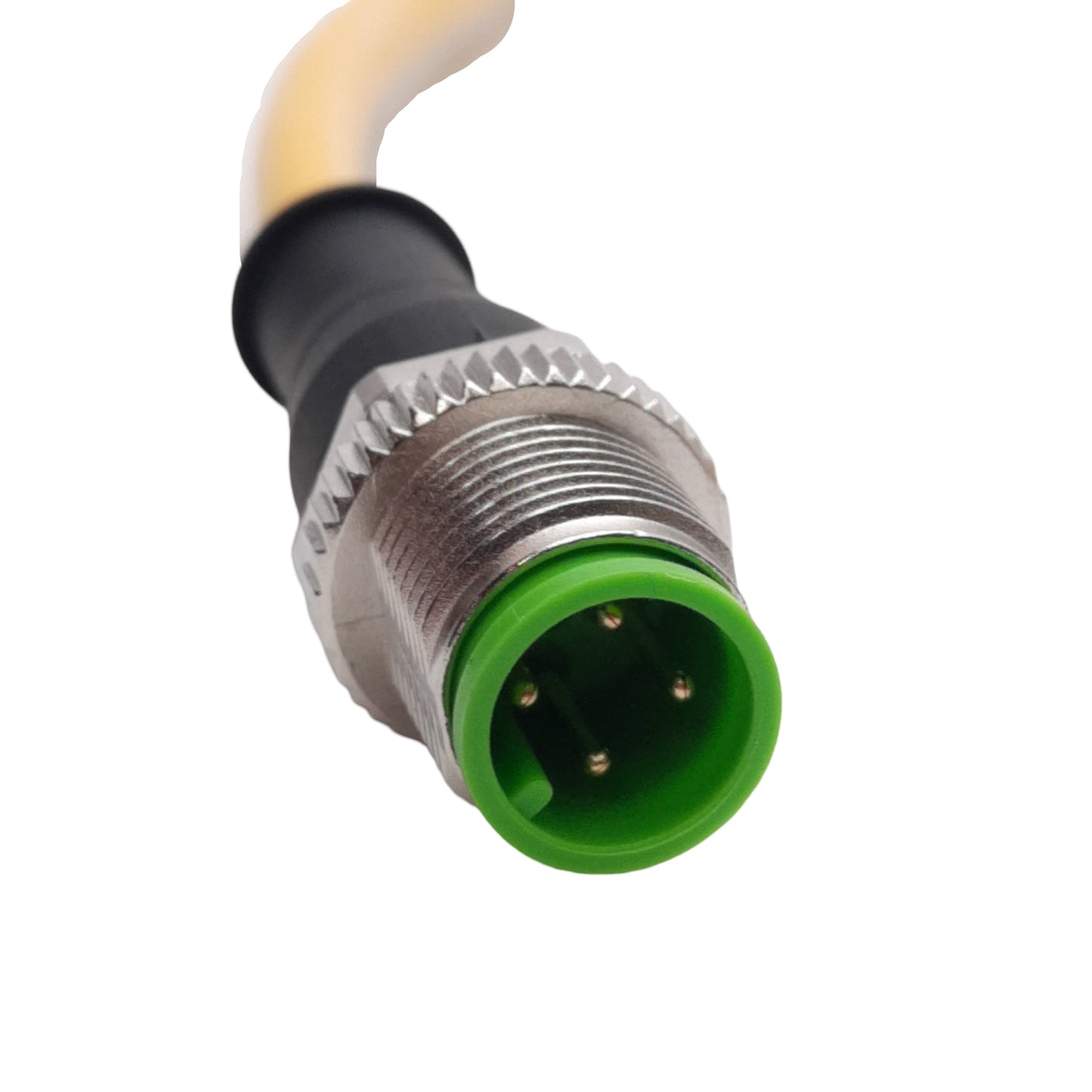 New Murr Elektronik 7000-40021-0140500 Cordset, 250VAC/DC 4A, M12 4-Pin, 5m