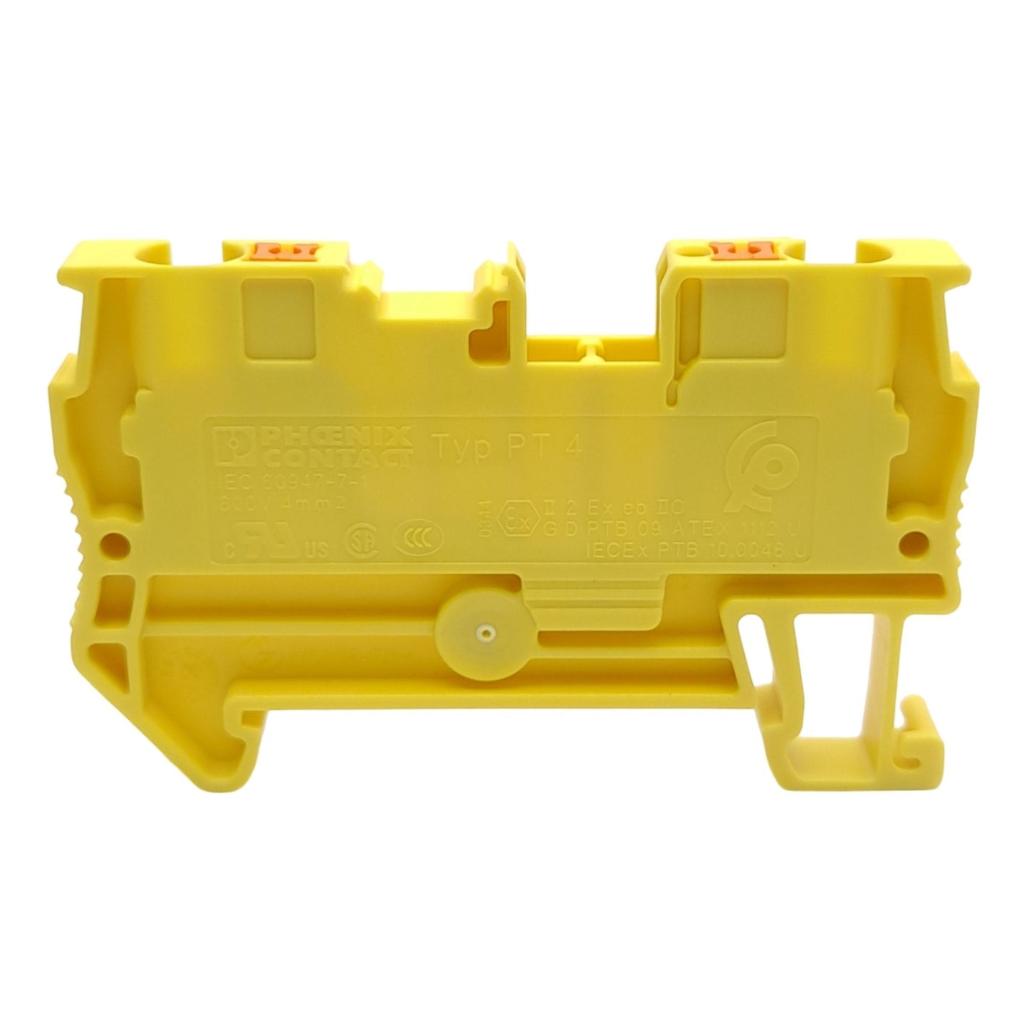 New Lot of 50 Phoenix Contact 3211762 PT 4 YE Terminal Block, 1-Level, 2-Connection