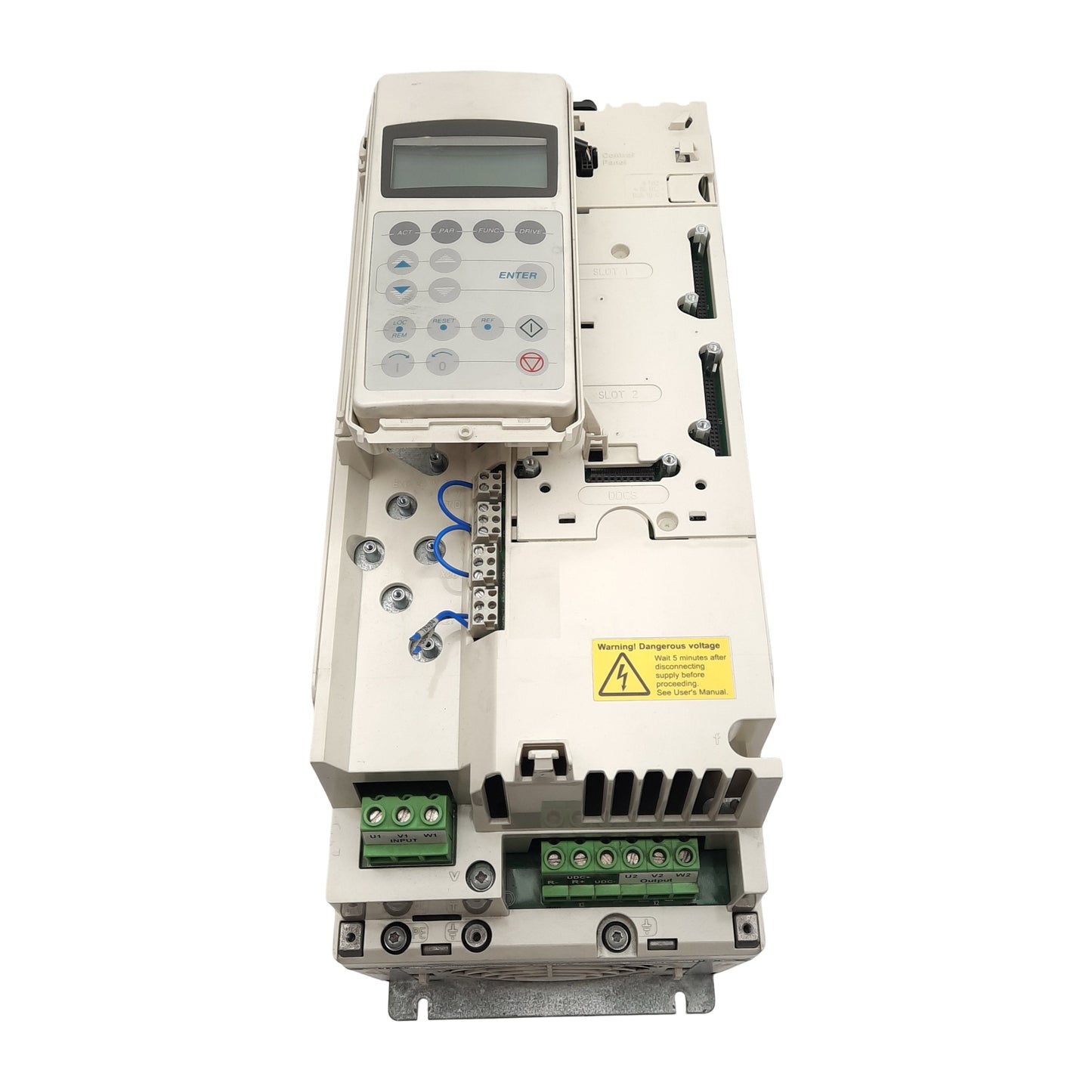 Used ABB ACS800-U1-0020-5+P901 AC Drive, 3PH, 380-500VAC 48-63Hz IN, 500VAC 300Hz OUT