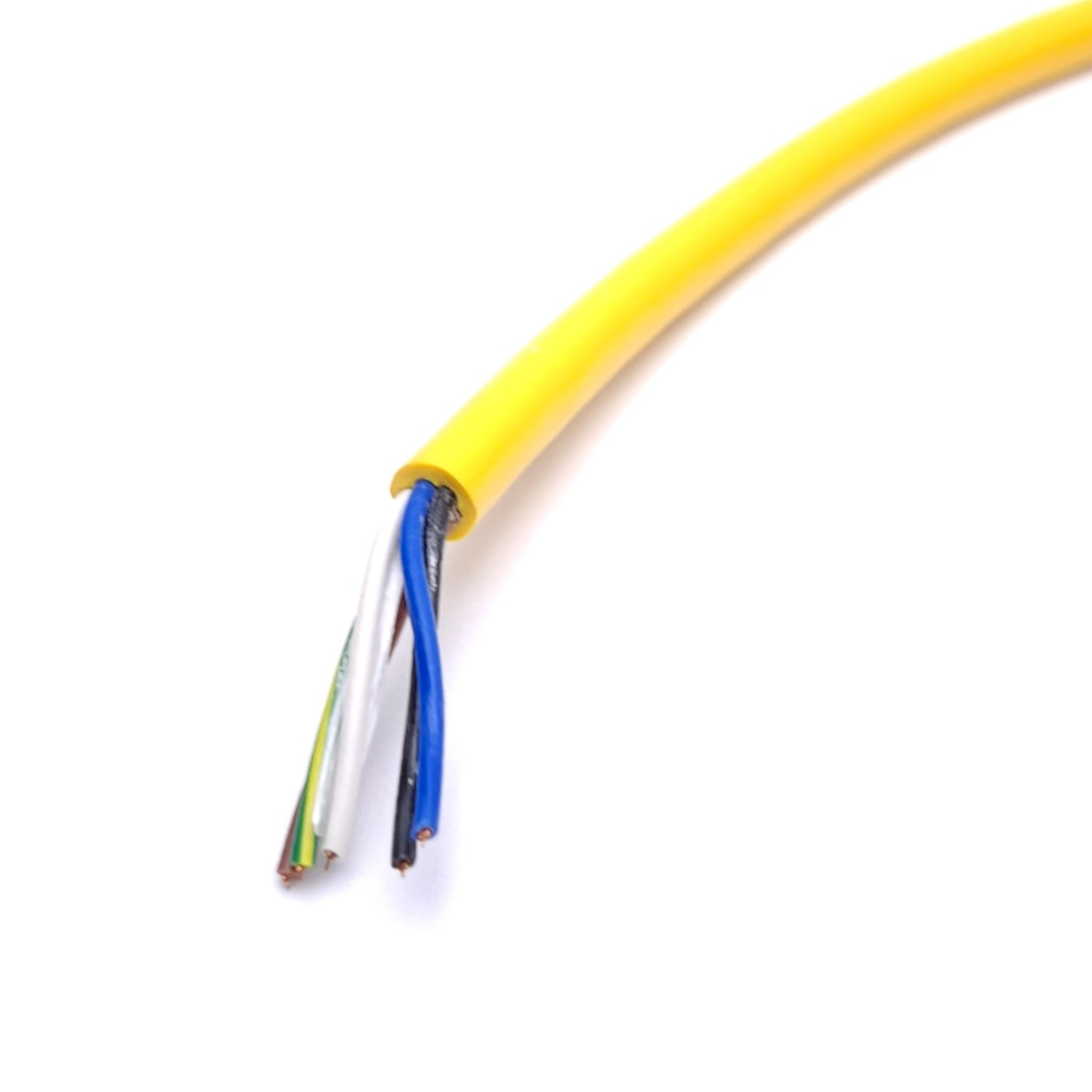 New Murr Elektronik 7000-12041-0150500 Cordset, M12 5-Pin Male to Flying Leads, 5m