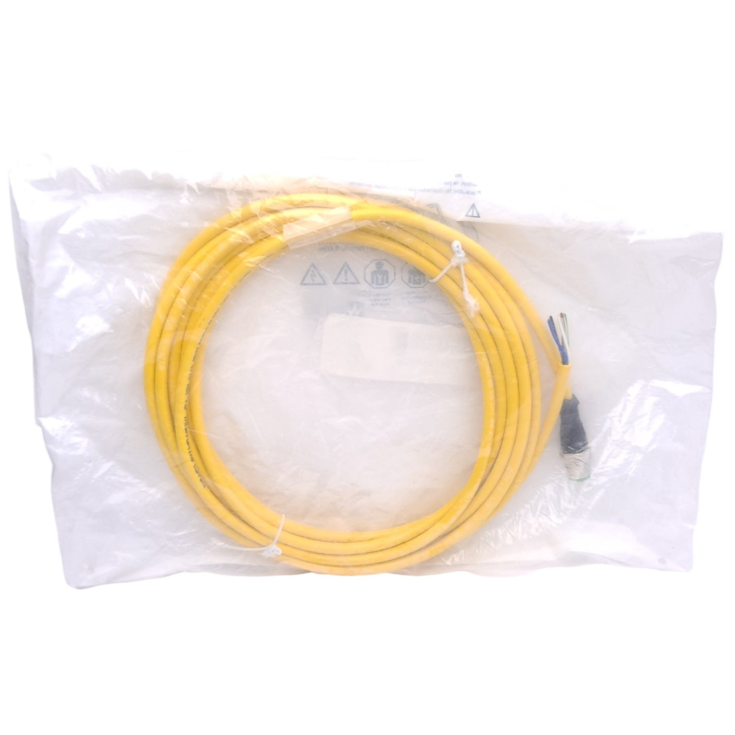 New Murr Elektronik 7000-12041-0150500 Cordset, M12 5-Pin Male to Flying Leads, 5m