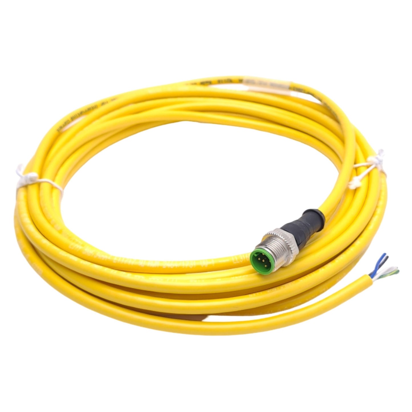 New Murr Elektronik 7000-12041-0150500 Cordset, M12 5-Pin Male to Flying Leads, 5m