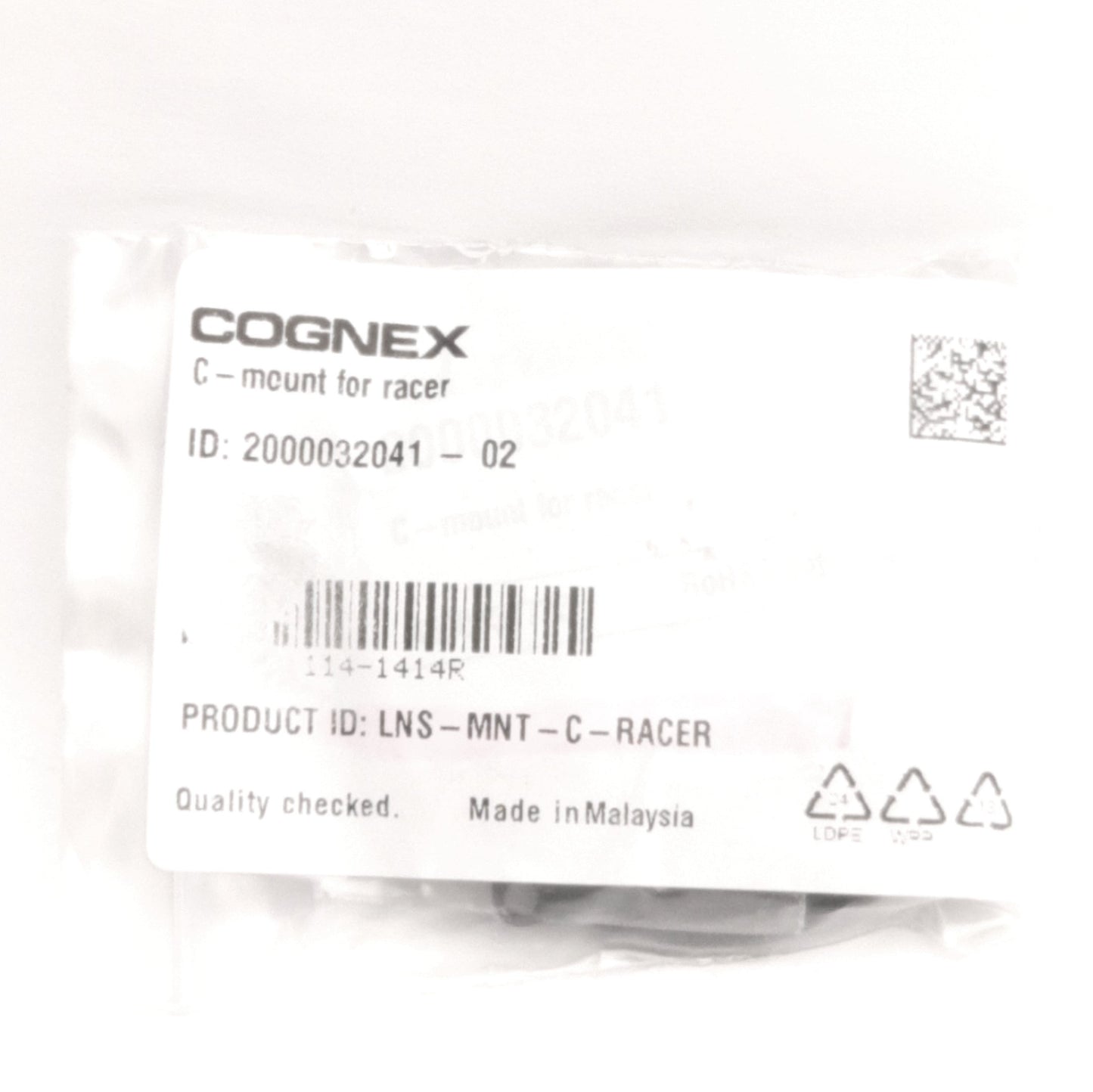 New Cognex LNS-MNT-C-RACER C-Mount Adapter Plate For Basler Racer Cameras