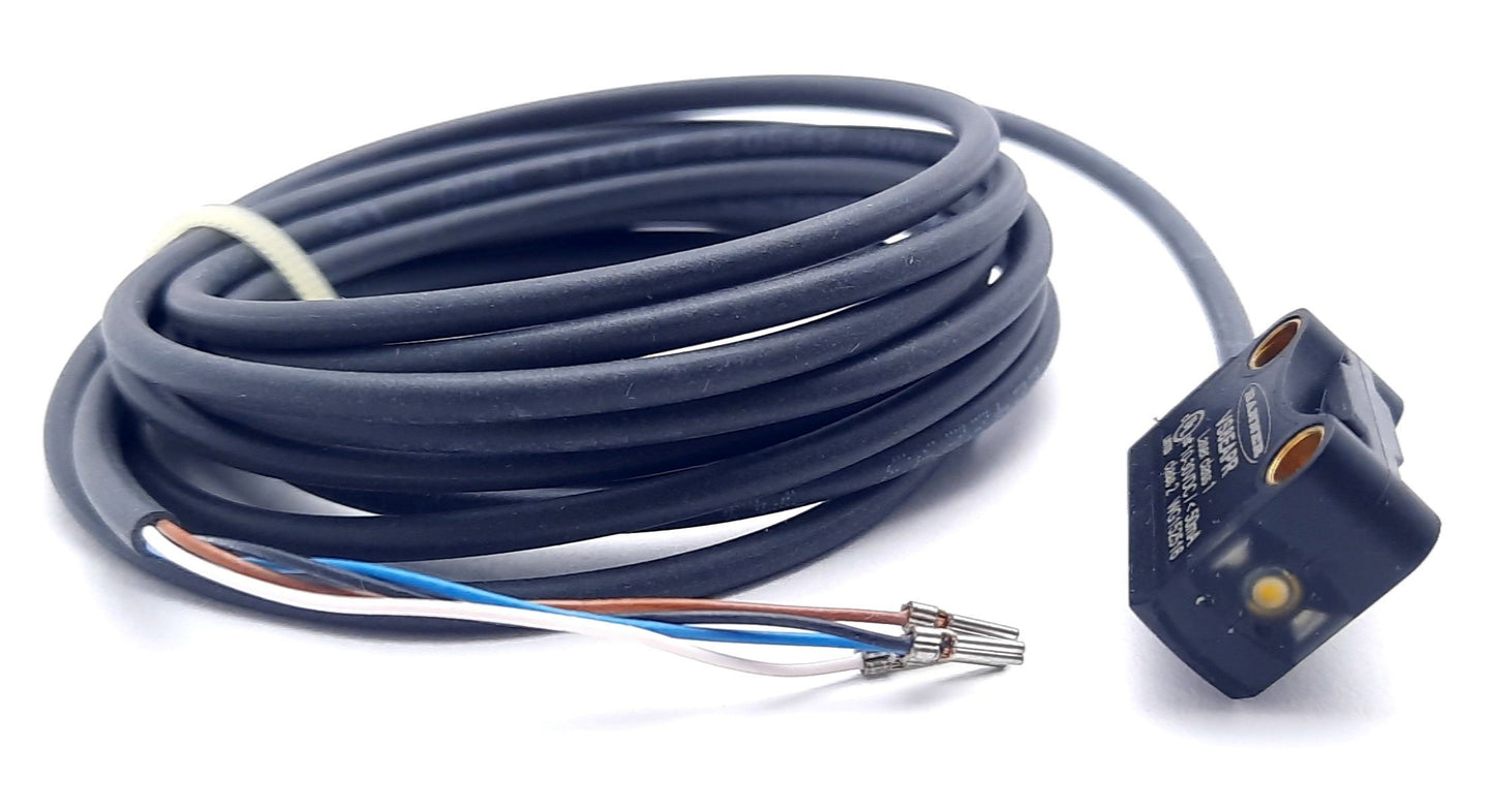 New Banner 803484 Photo Electric Sensor 10-30VDC 50mA, PNP, 3m Sens. Distance, 0.5ms