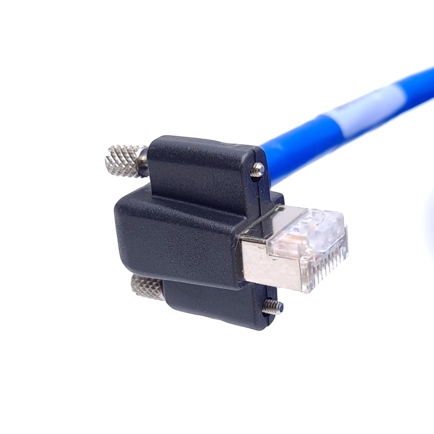 New CEI MV-1-3-10-10M Gigabit Ethernet Cable, 2x RJ45 Connectors, 10m Length